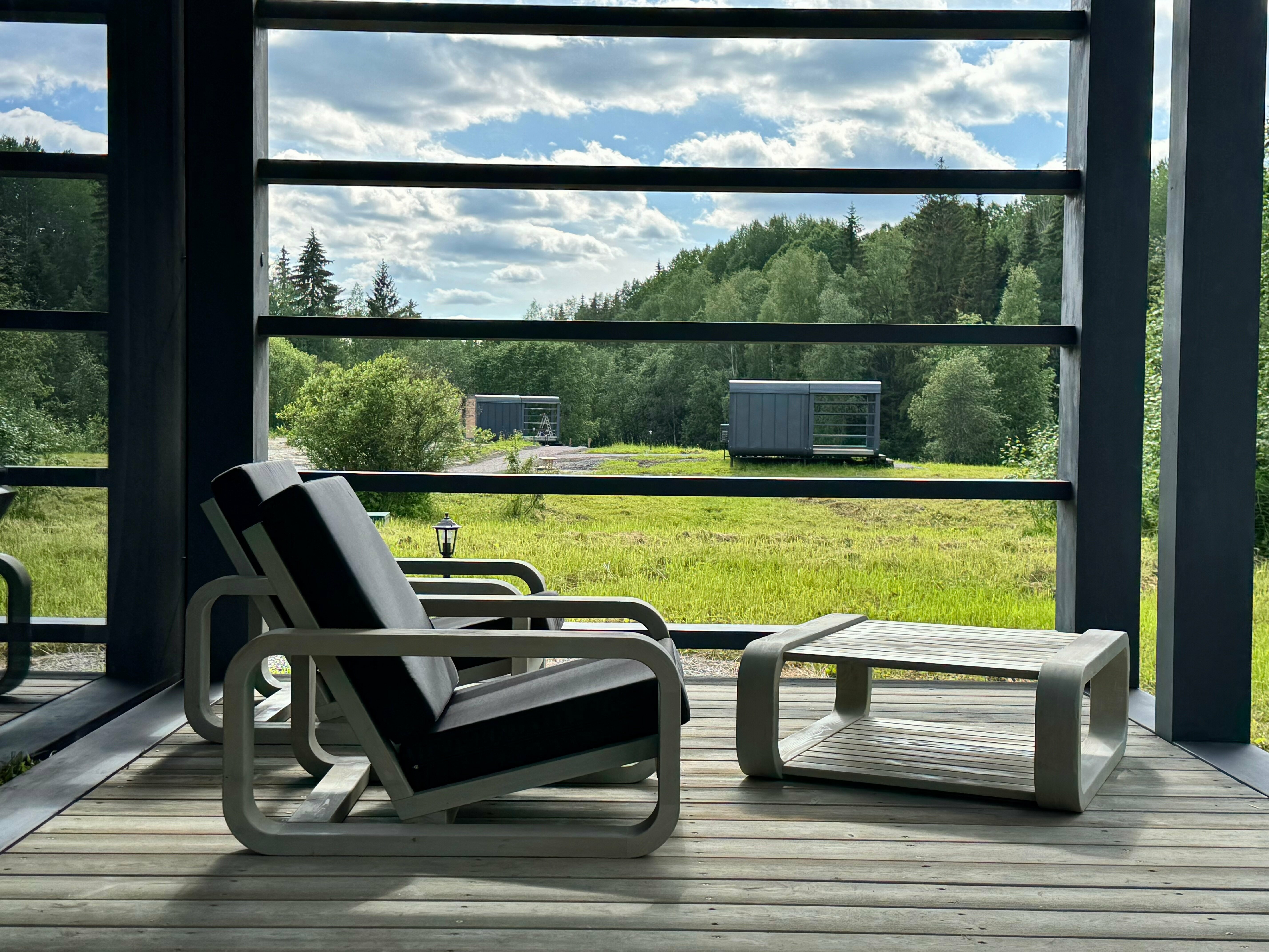 Дом с видом на лес