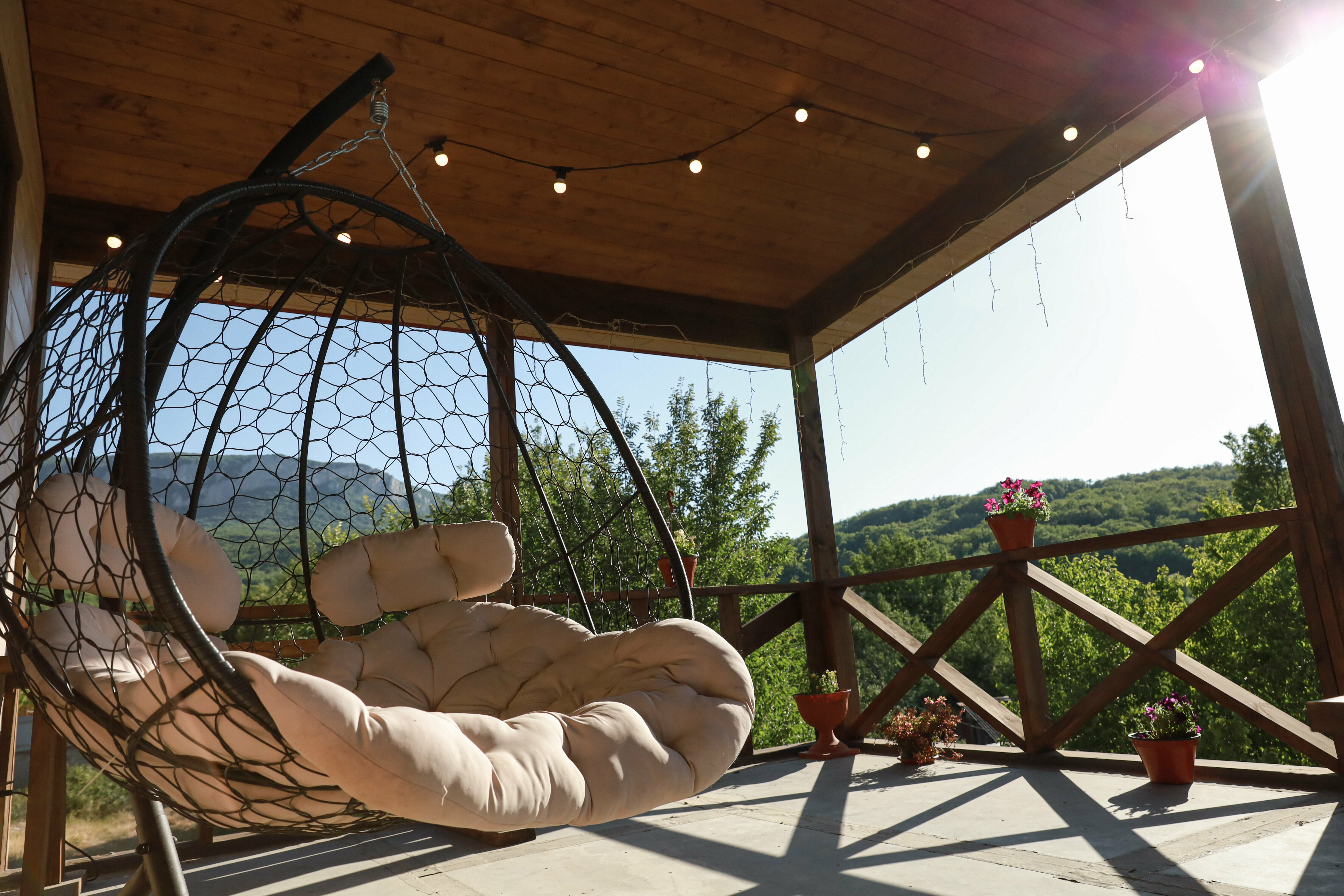 Дом с видом на горы