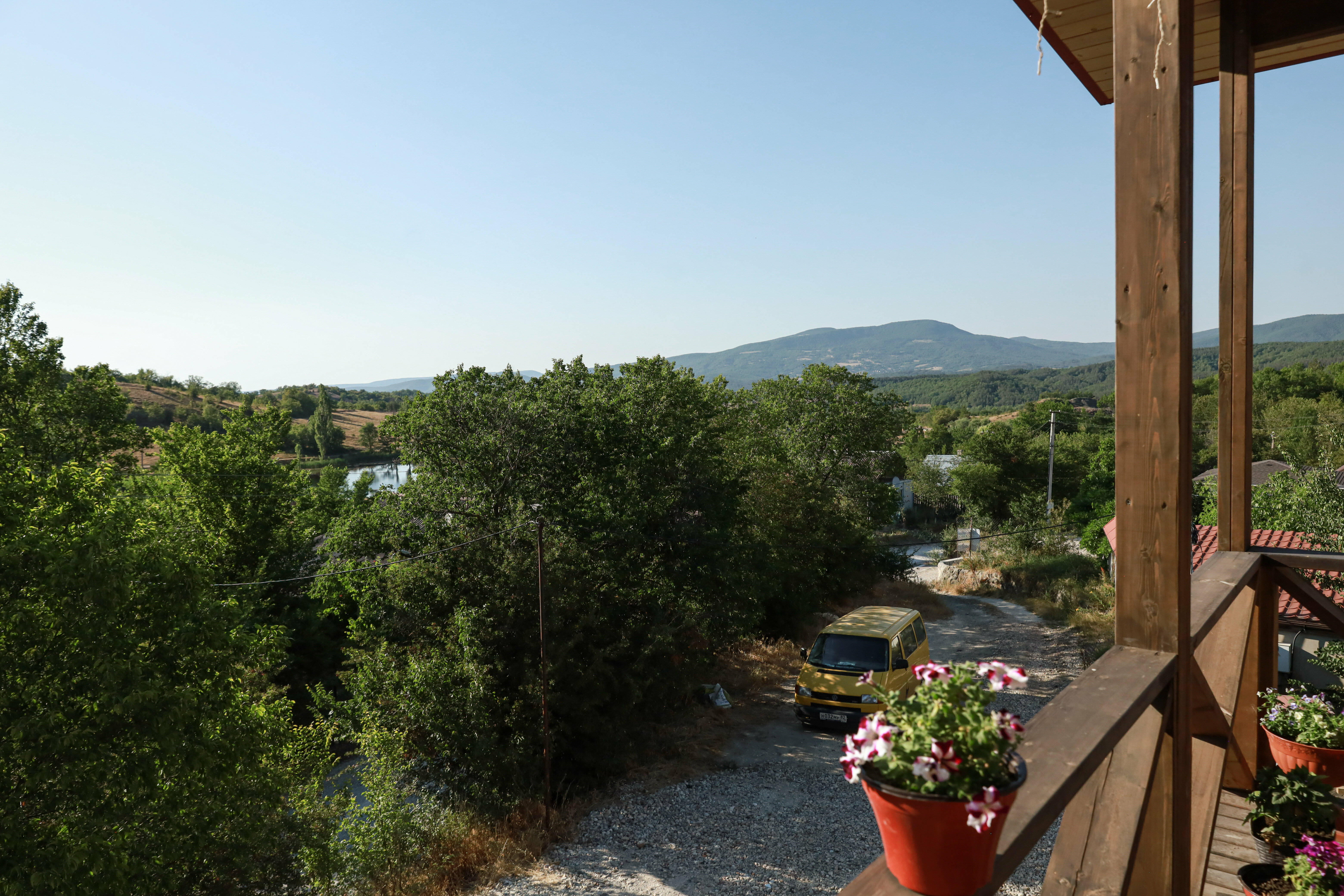 Дом с видом на горы