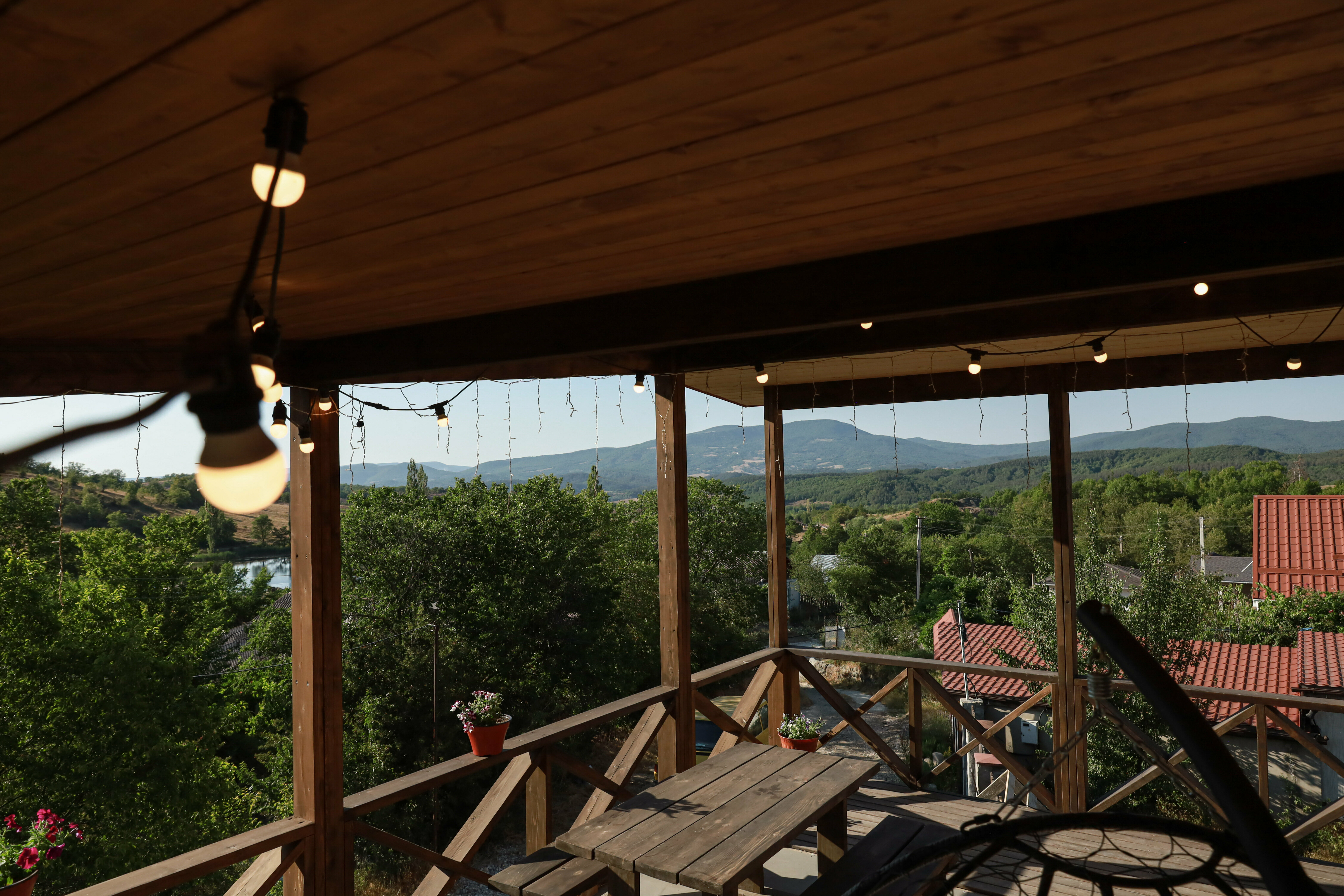 Дом с видом на горы