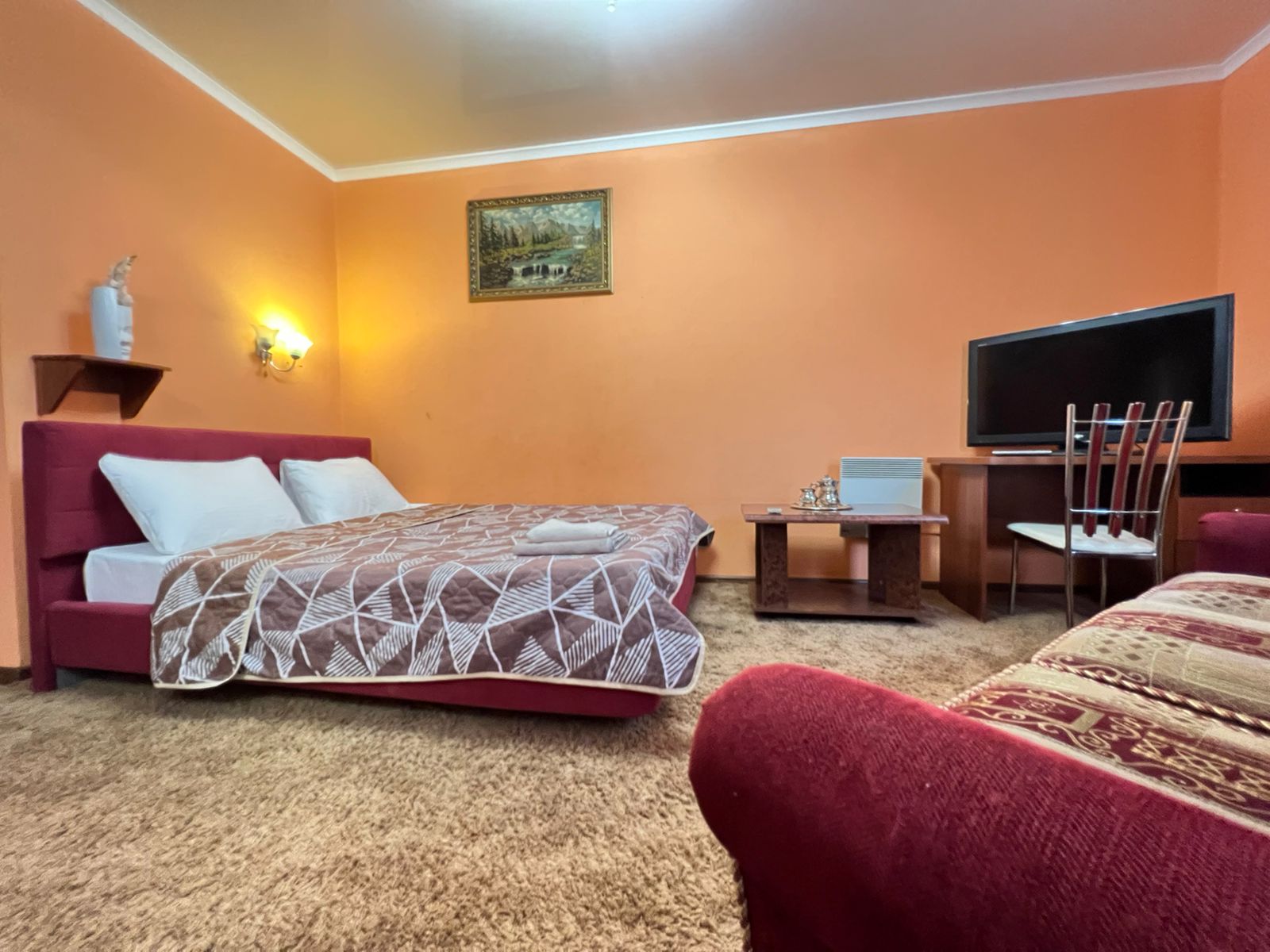 Стандартный двухместный номер с 1 кроватью или 2 отдельными кроватями