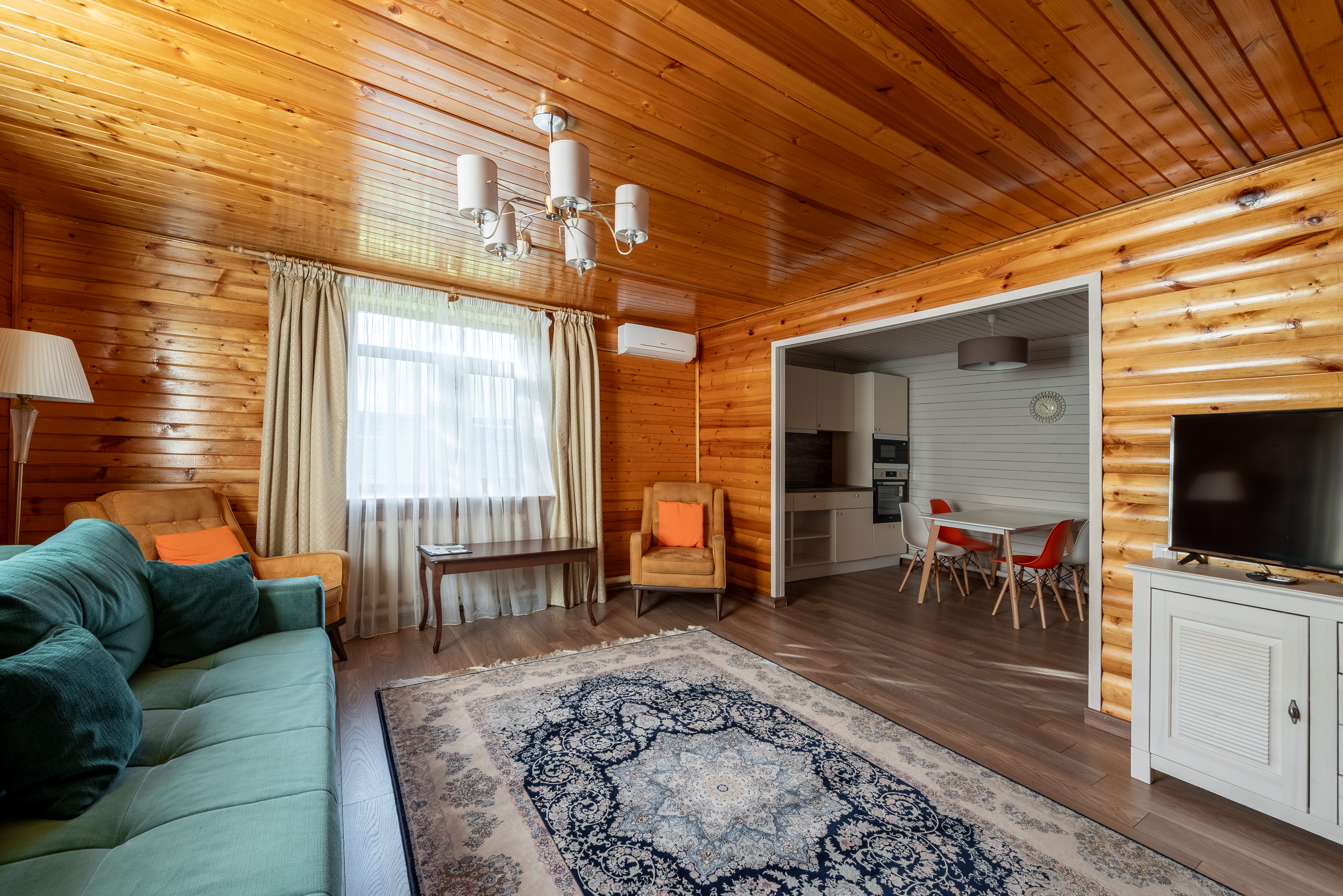 Однокомнатный Дом 5 с кухней и гостиной (Апартамент)