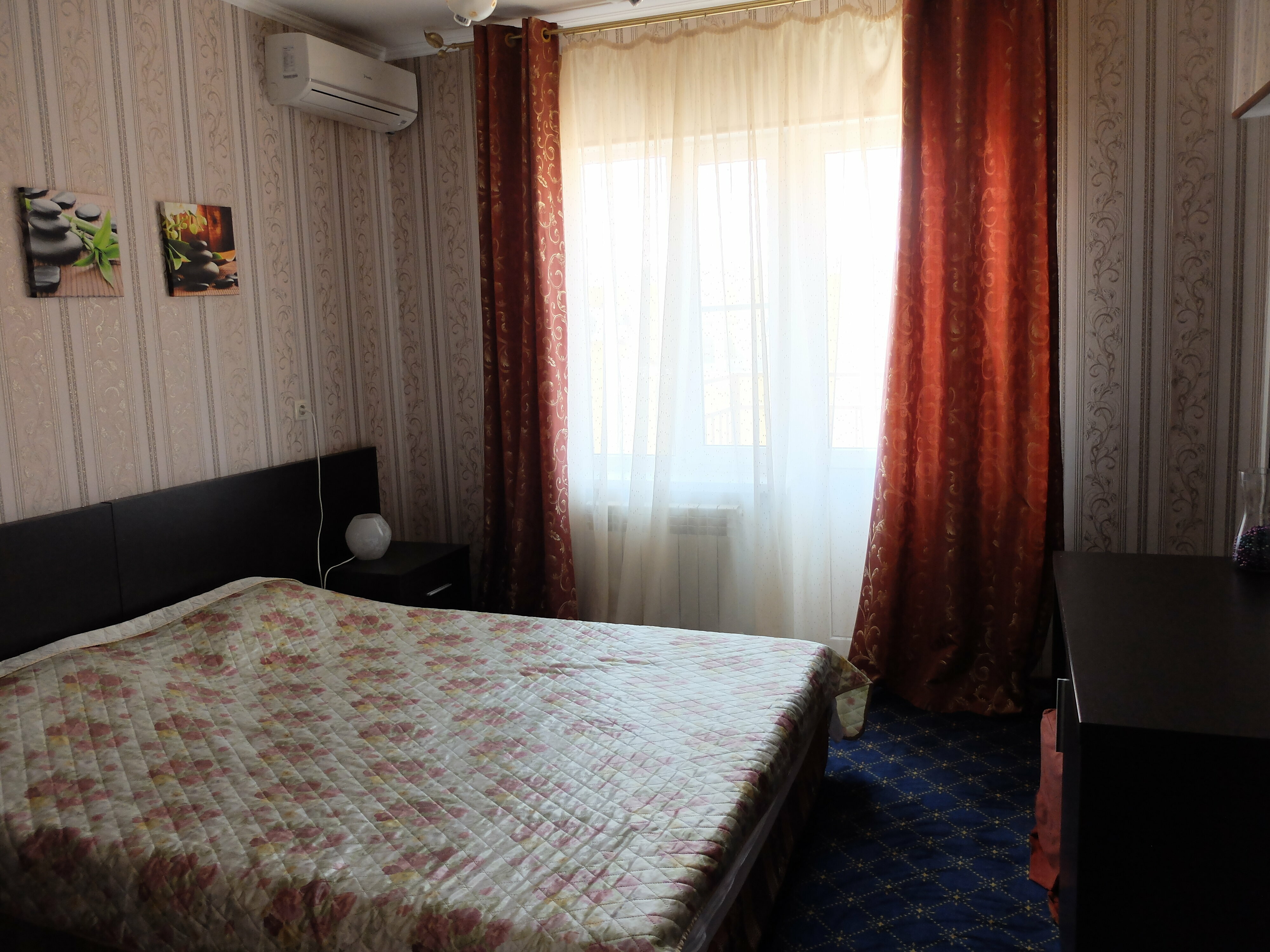 Двухместный номер с 1 кроватью и балконом