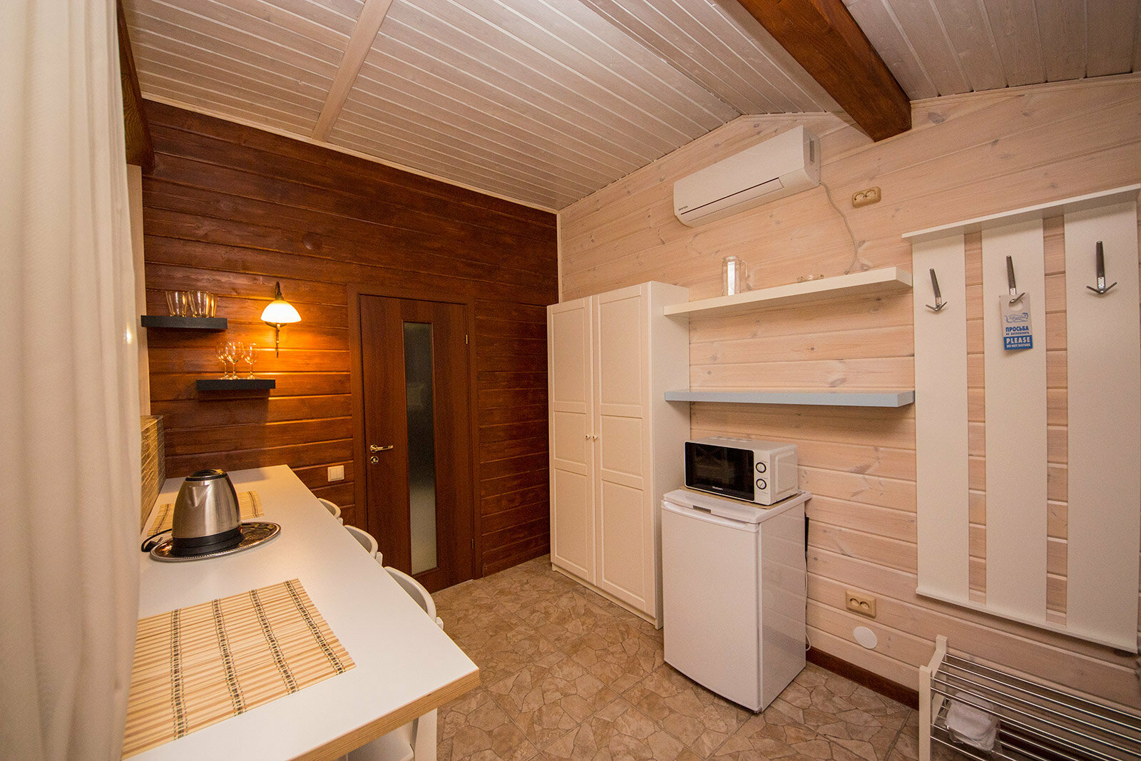 2+1 местный номер Евростандарт студия (деревянный коттедж)