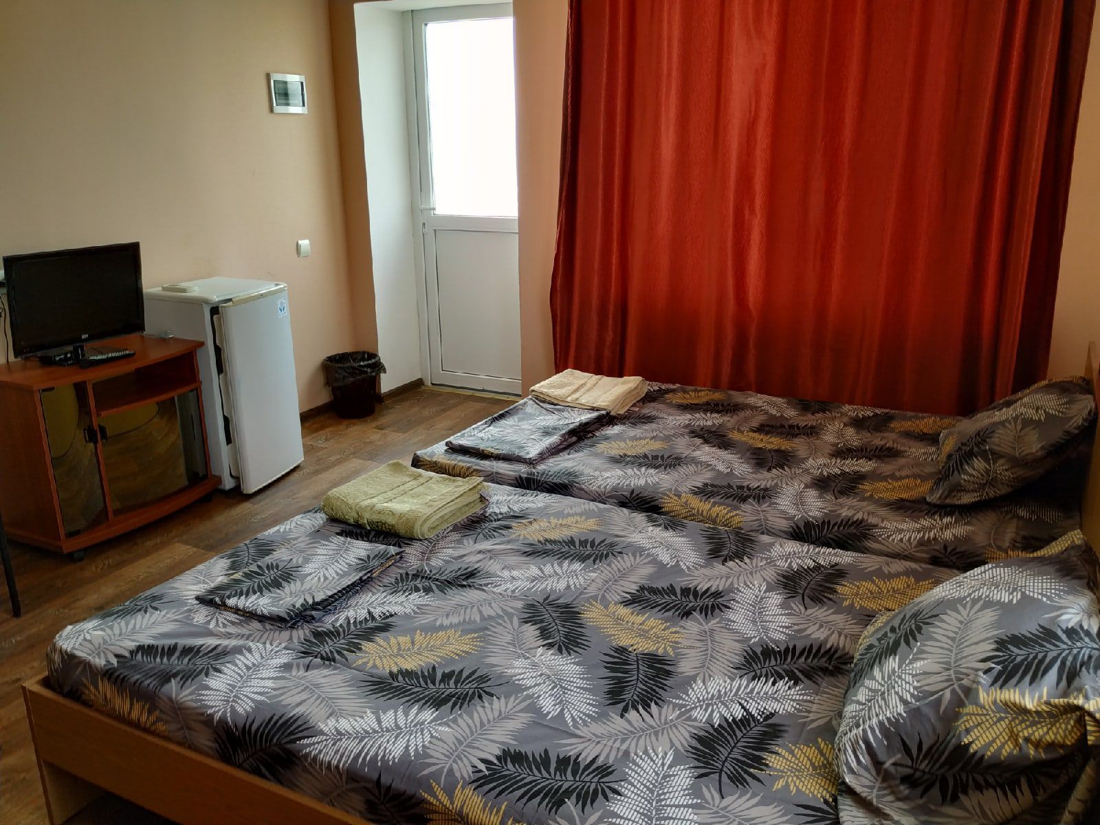 Двухместный номер с 2 отдельными кроватями, вид на сад