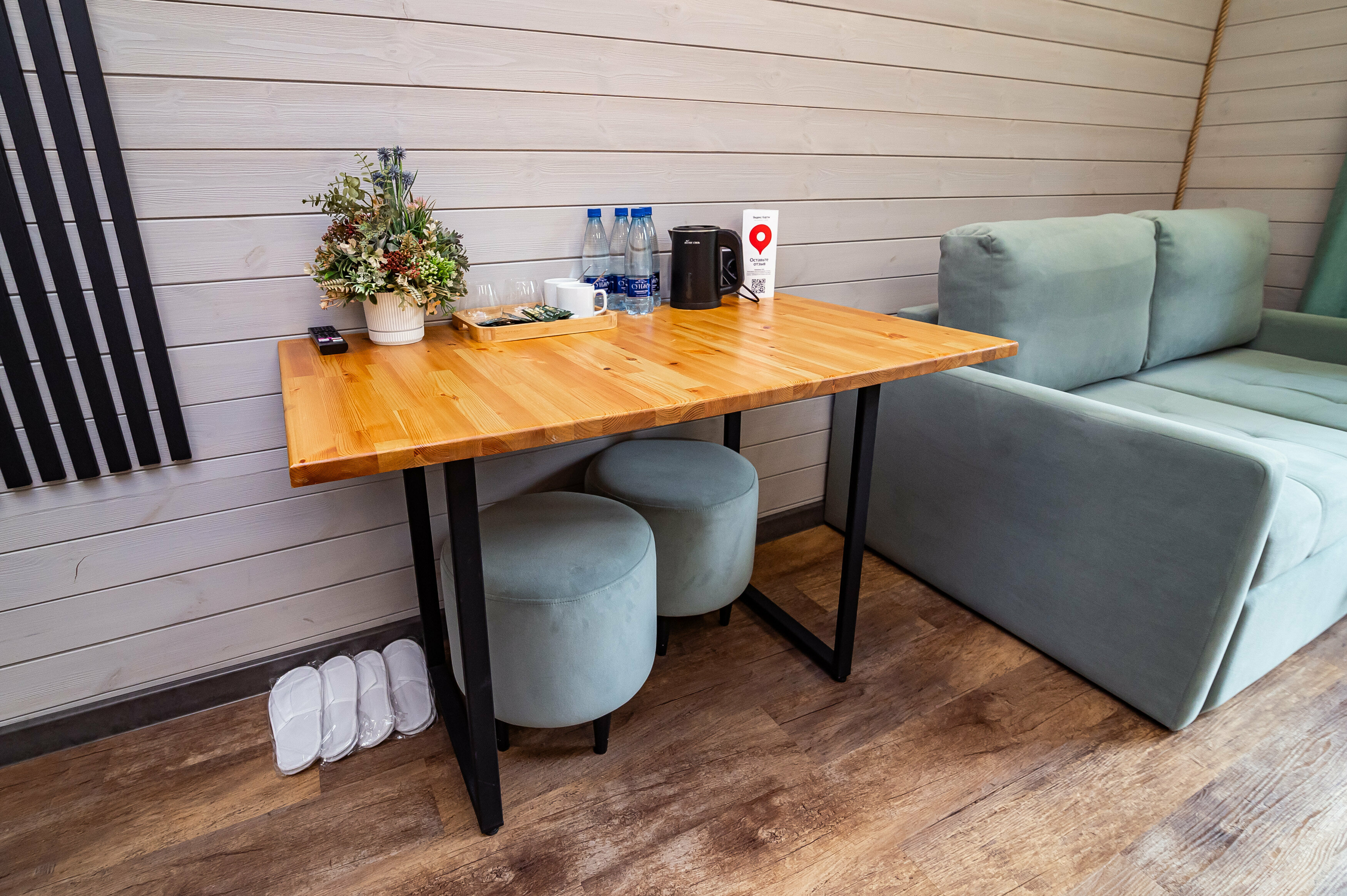 Четырехместный номер с видом на горы