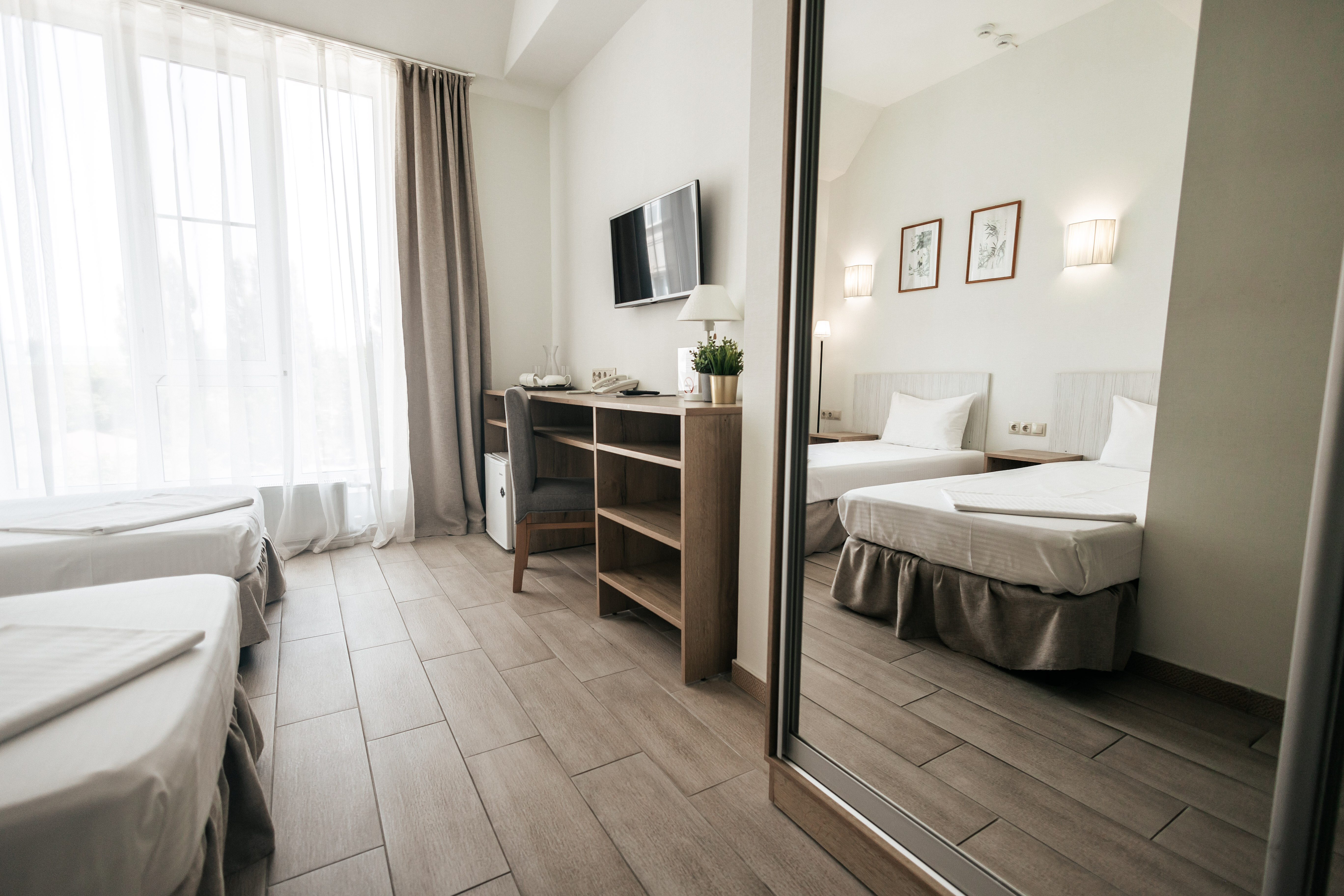 Двухместный номер с 2 отдельными кроватями