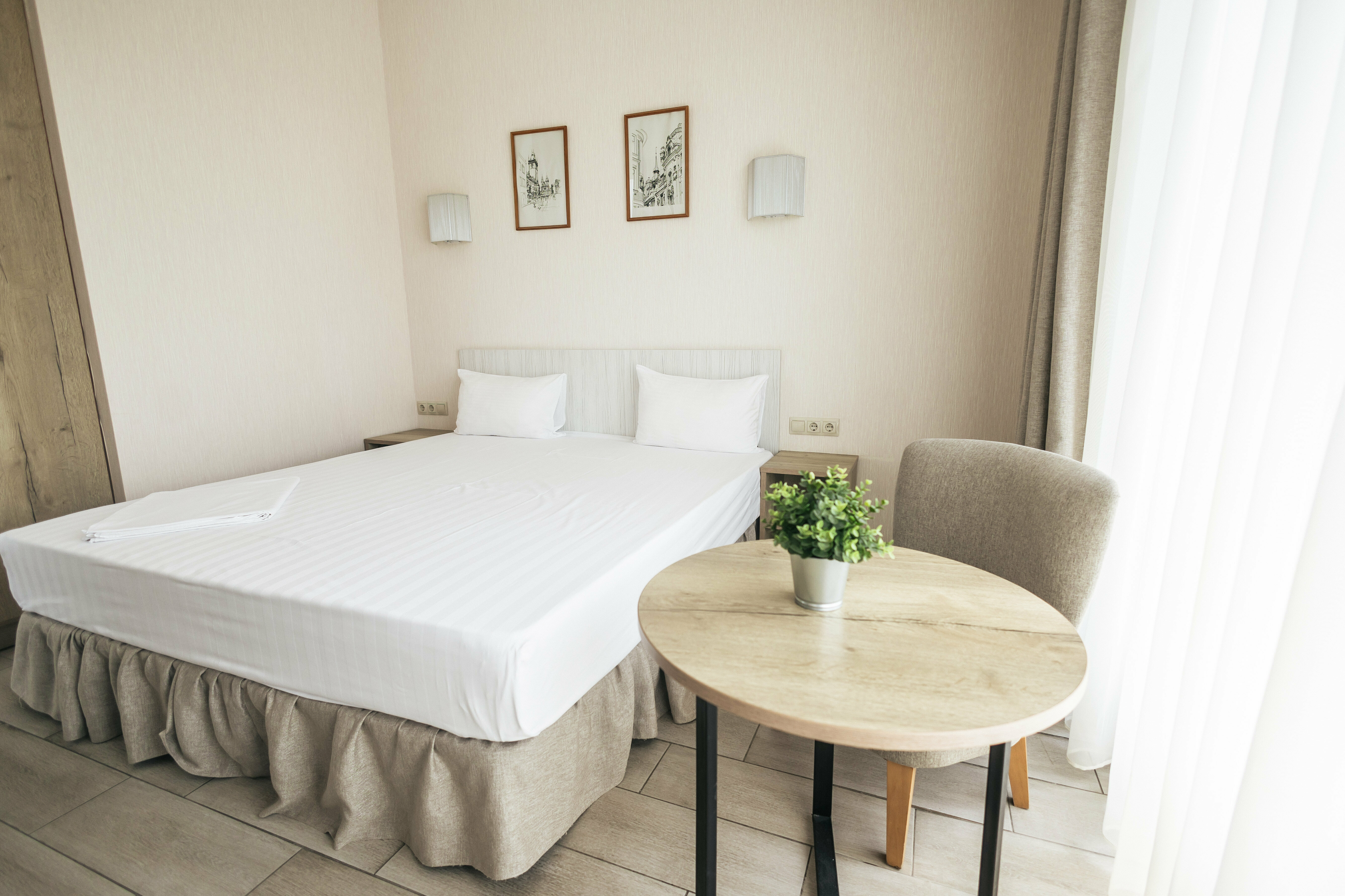 Двухместный номер с 1 кроватью или 2 отдельными кроватями и собственной ванной комнатой