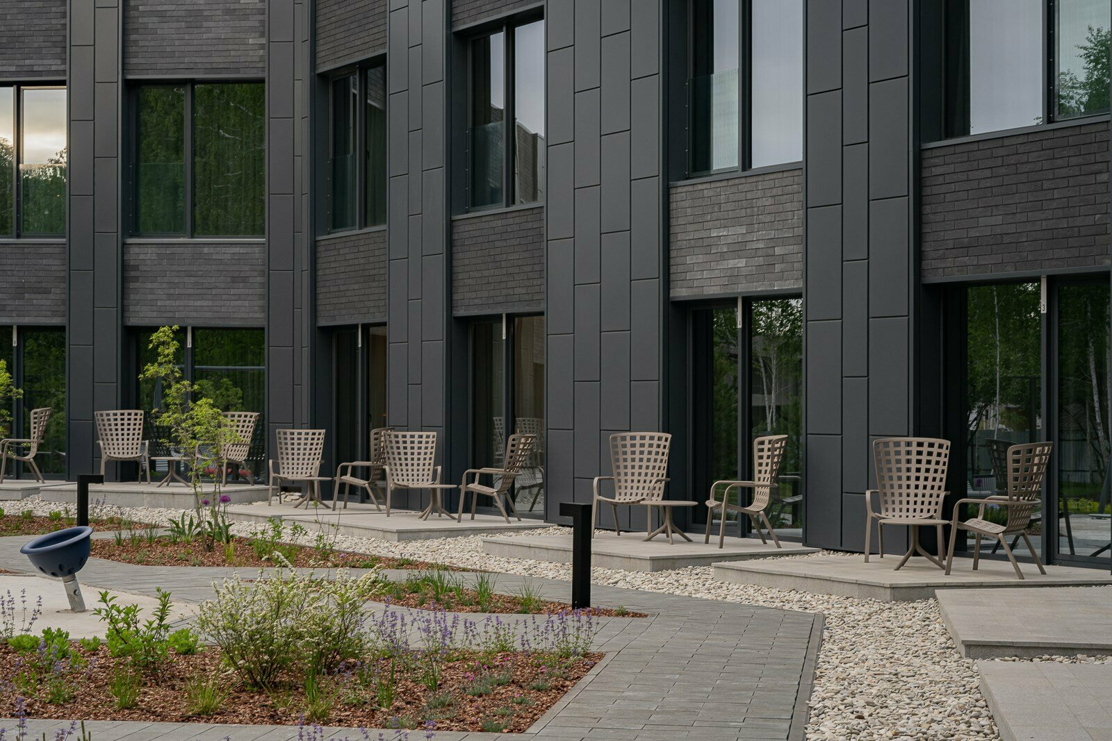 Туман с террасой