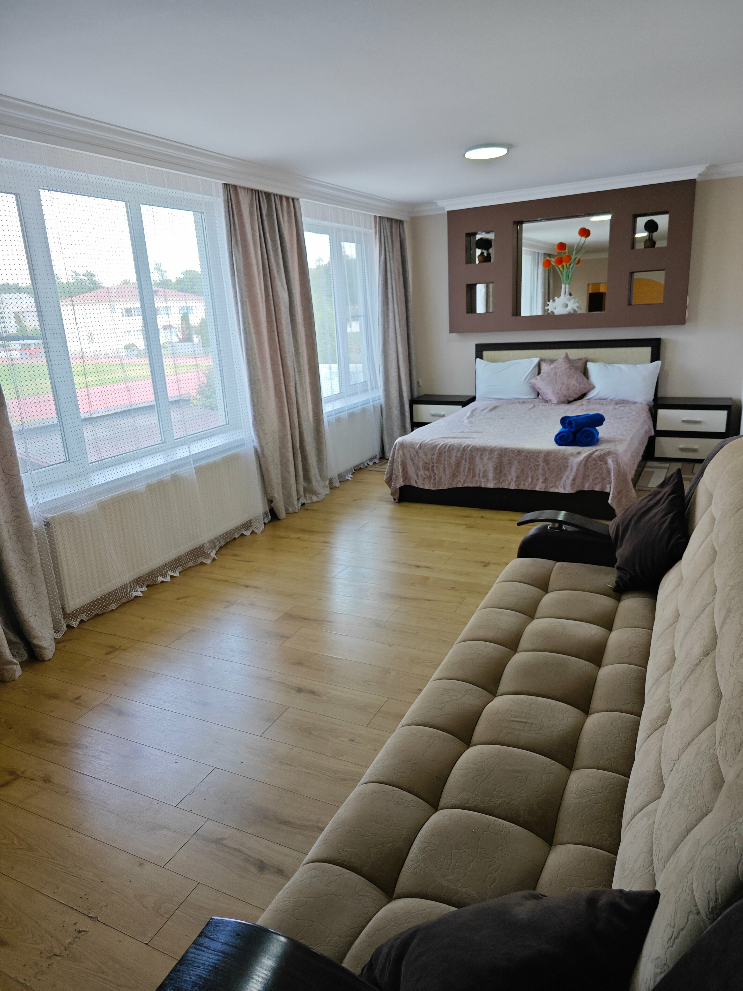 Апартаменты с 1 спальней