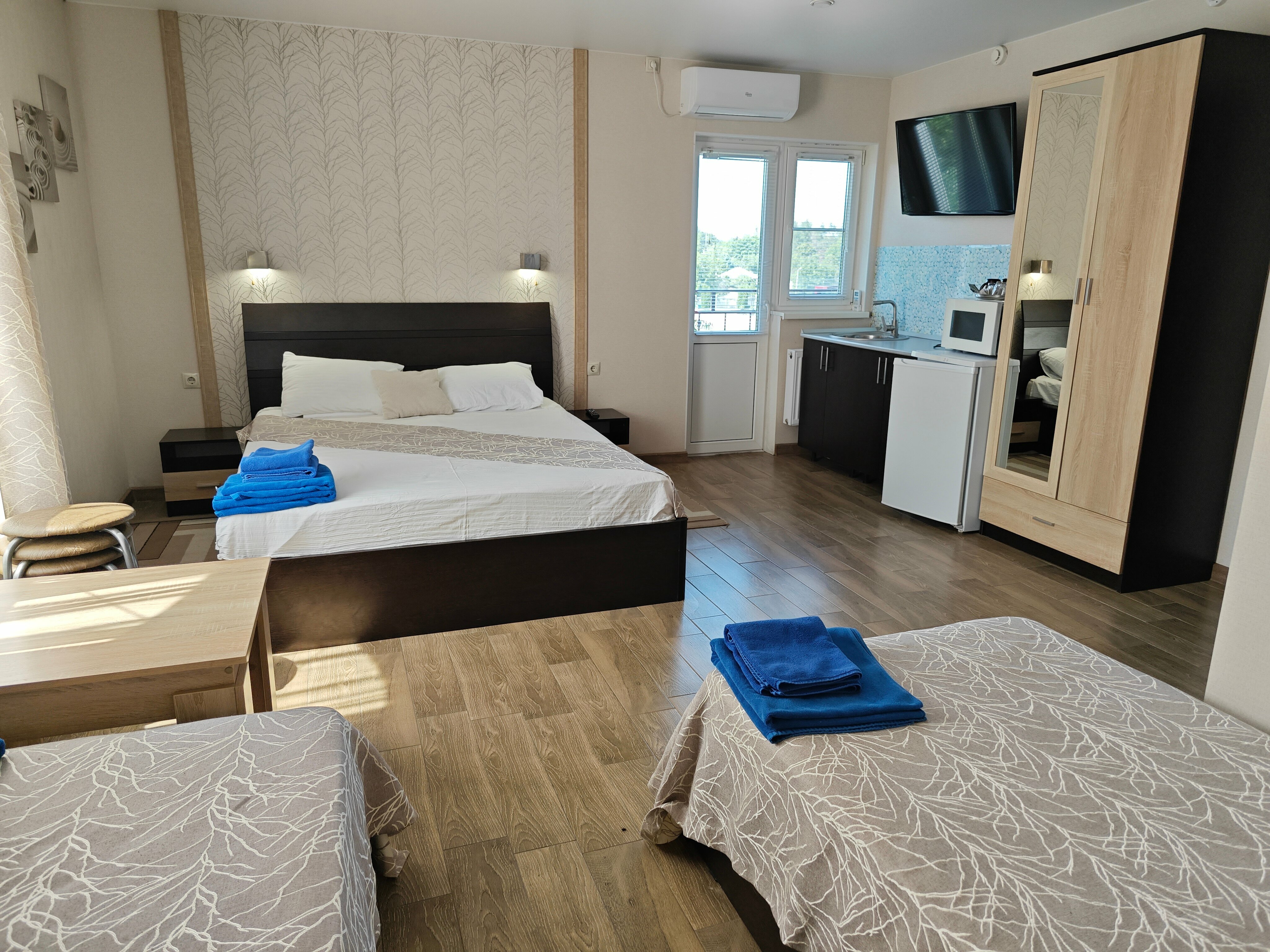 Апартаменты с 1 спальней