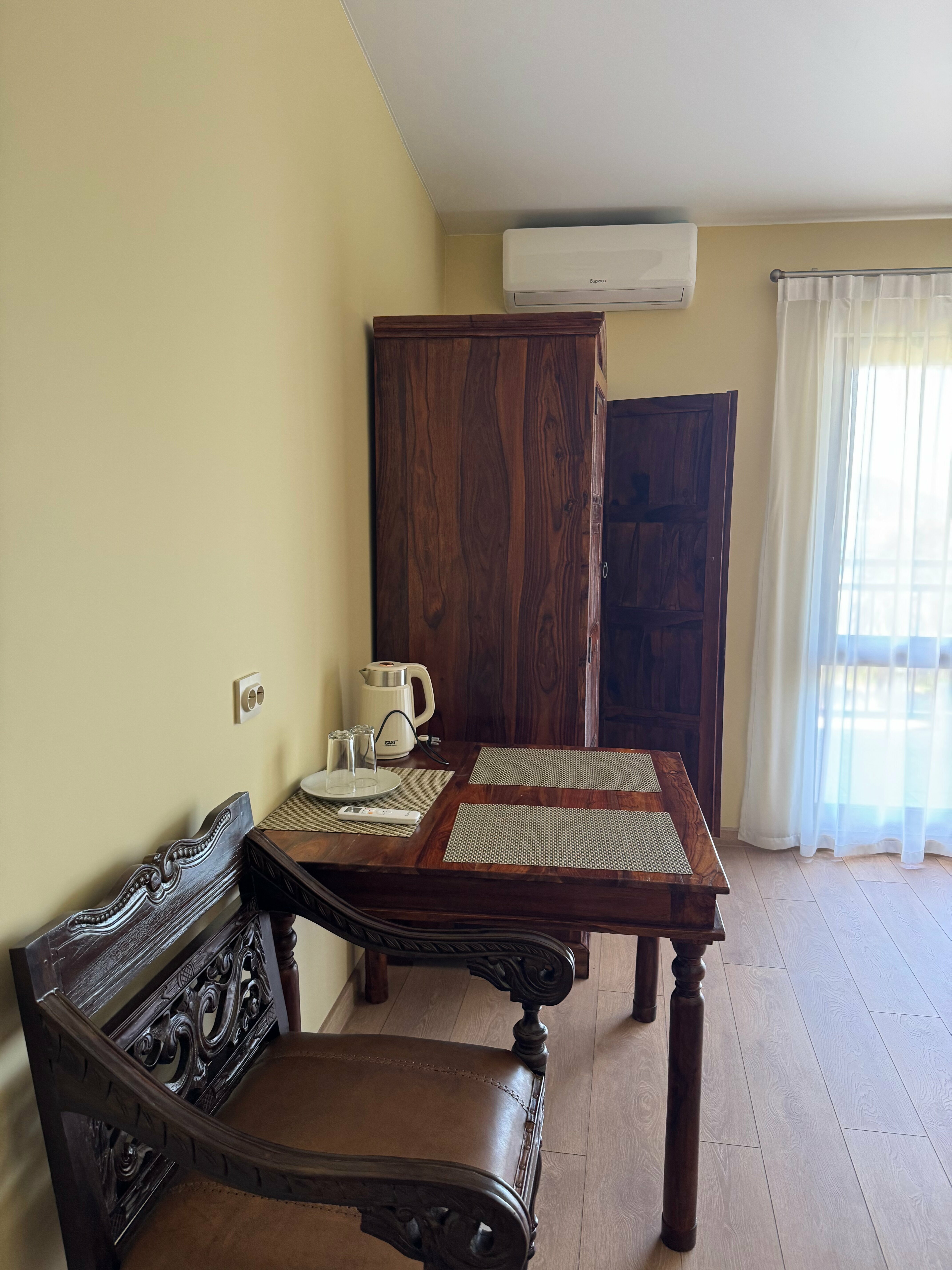 Двухместный номер с 1 кроватью и балконом, вид на море