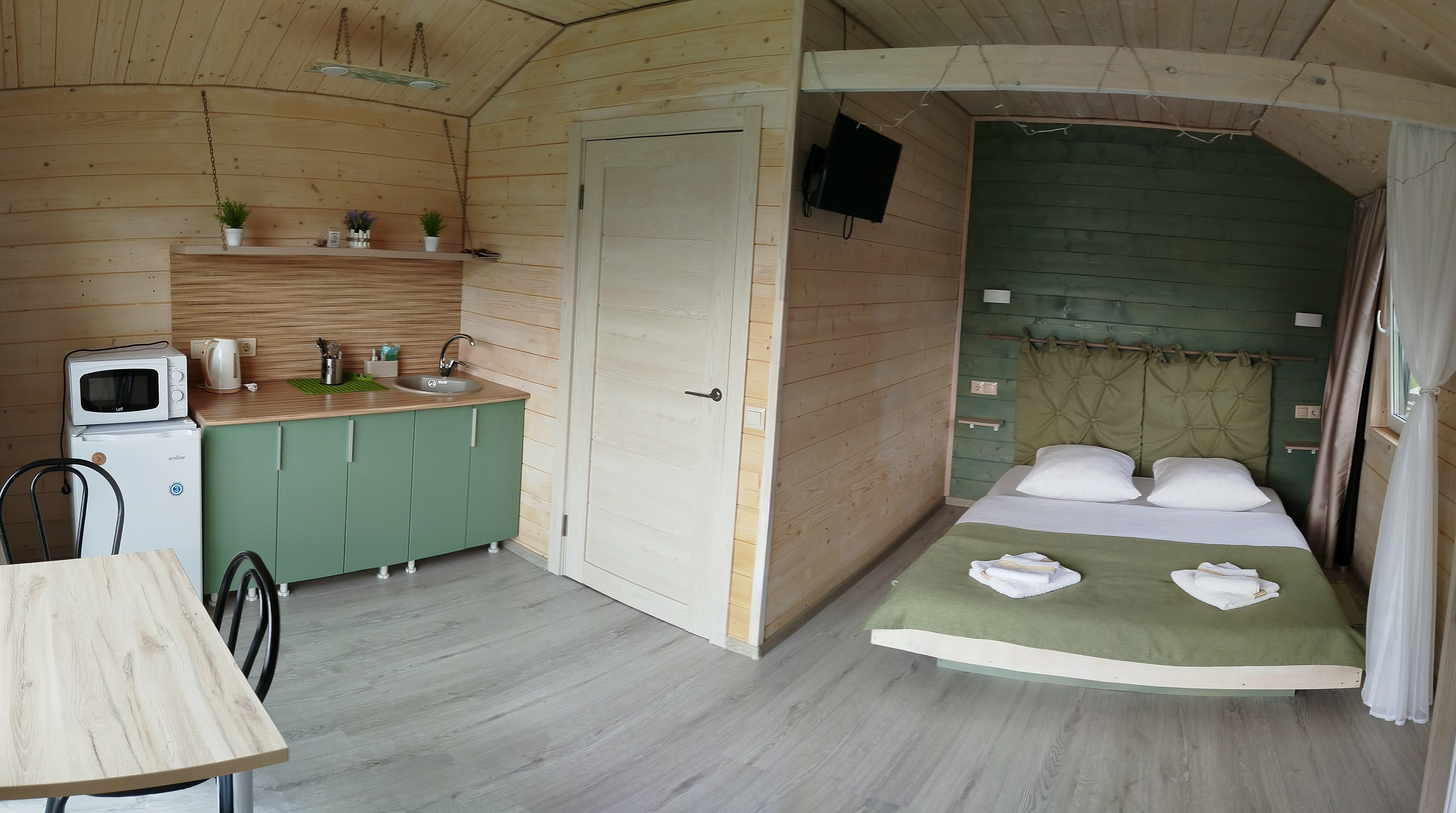 Двухместный номер с 1 кроватью и видом на горы