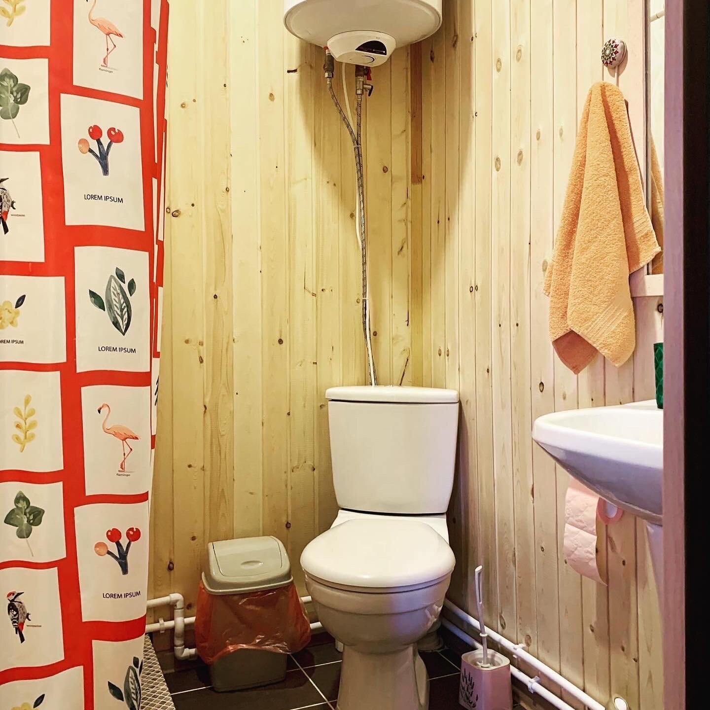 Четырехместный номер с видом на сад