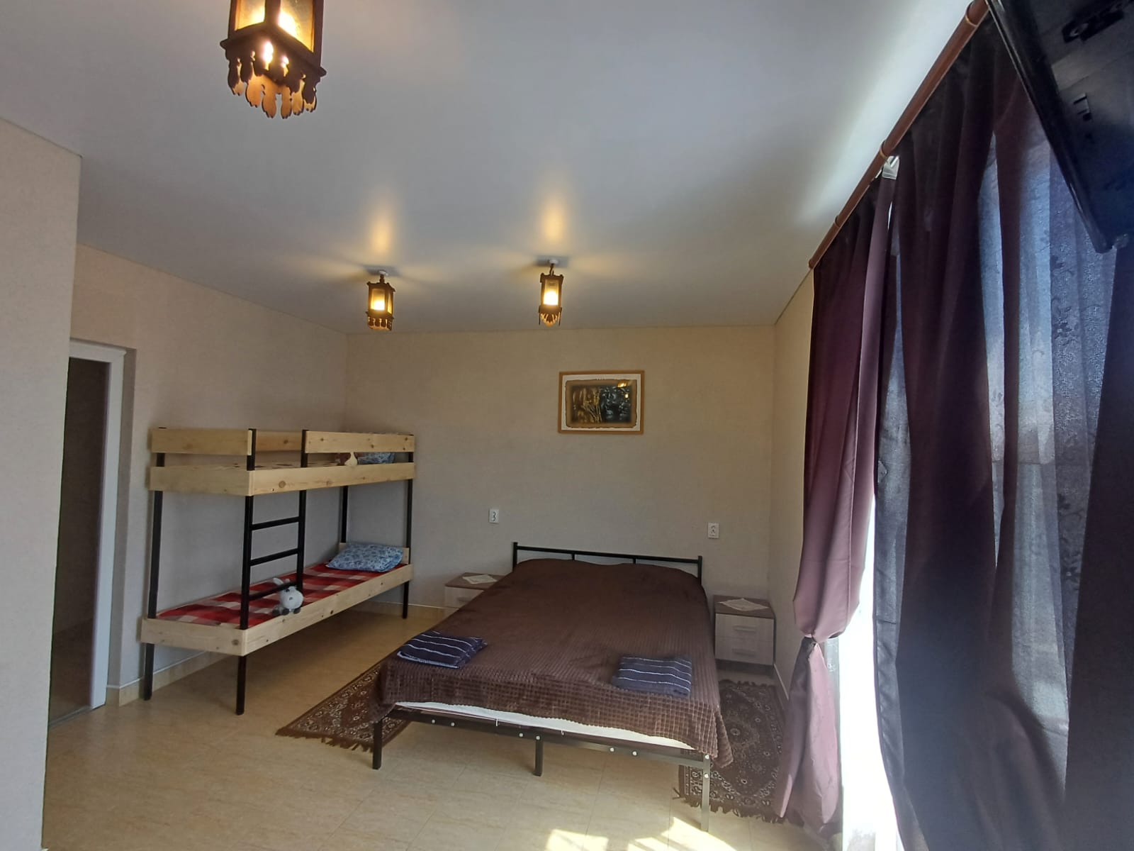 4х местный Делюкс с террасой и видом на горы