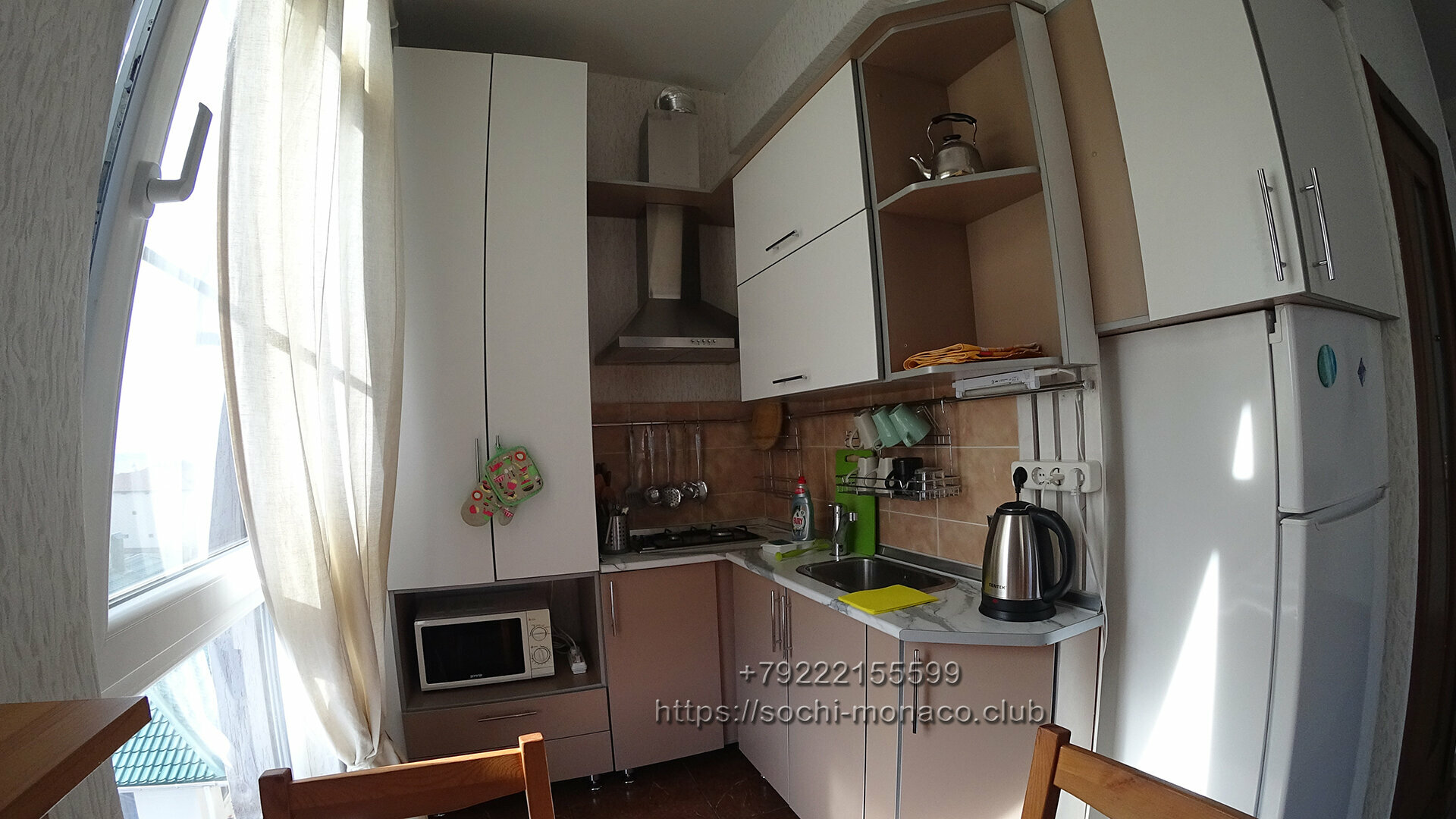 Номер-студия с видом на море