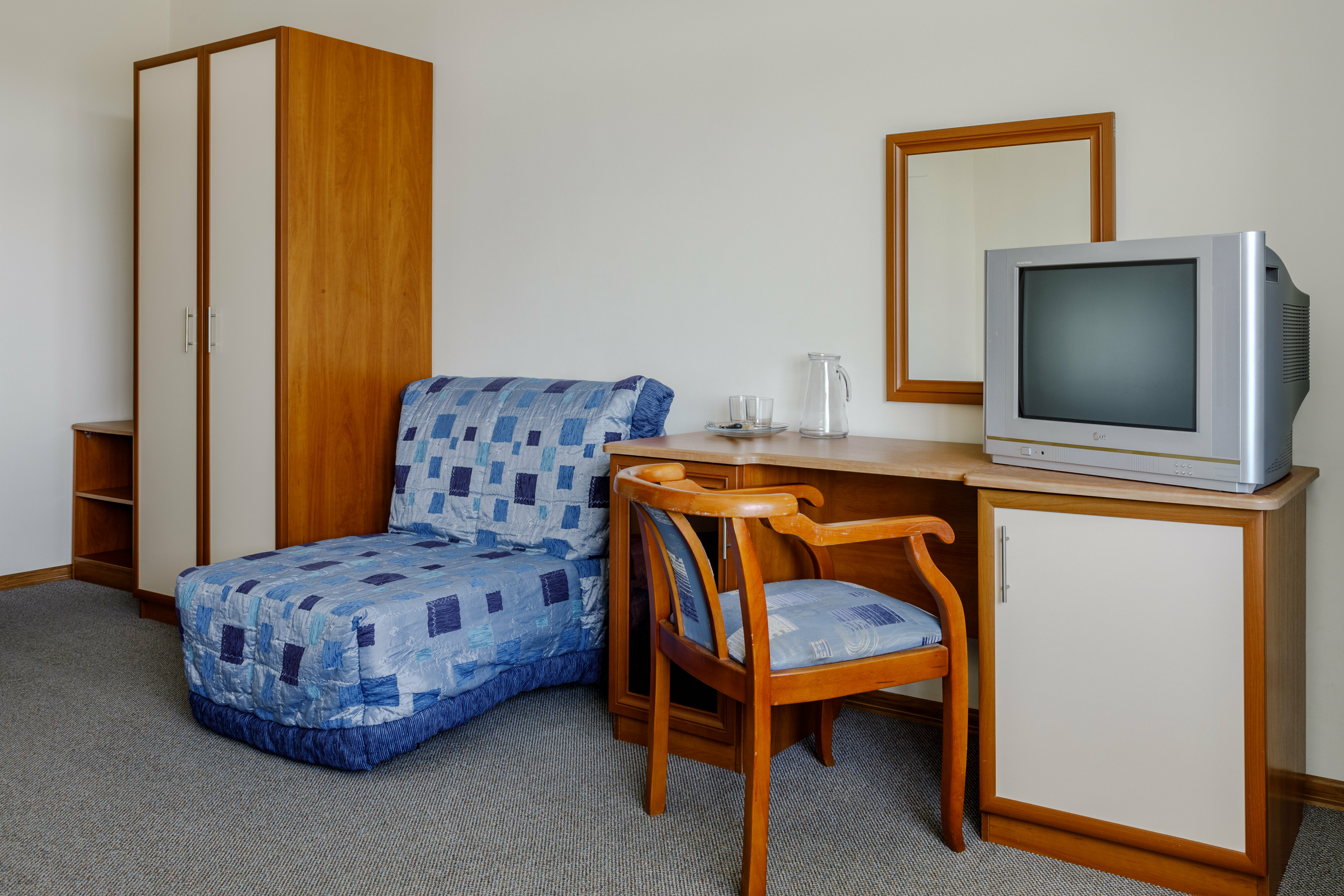 Стандартный двухместный номер с 1 кроватью или 2 отдельными кроватями и балконом