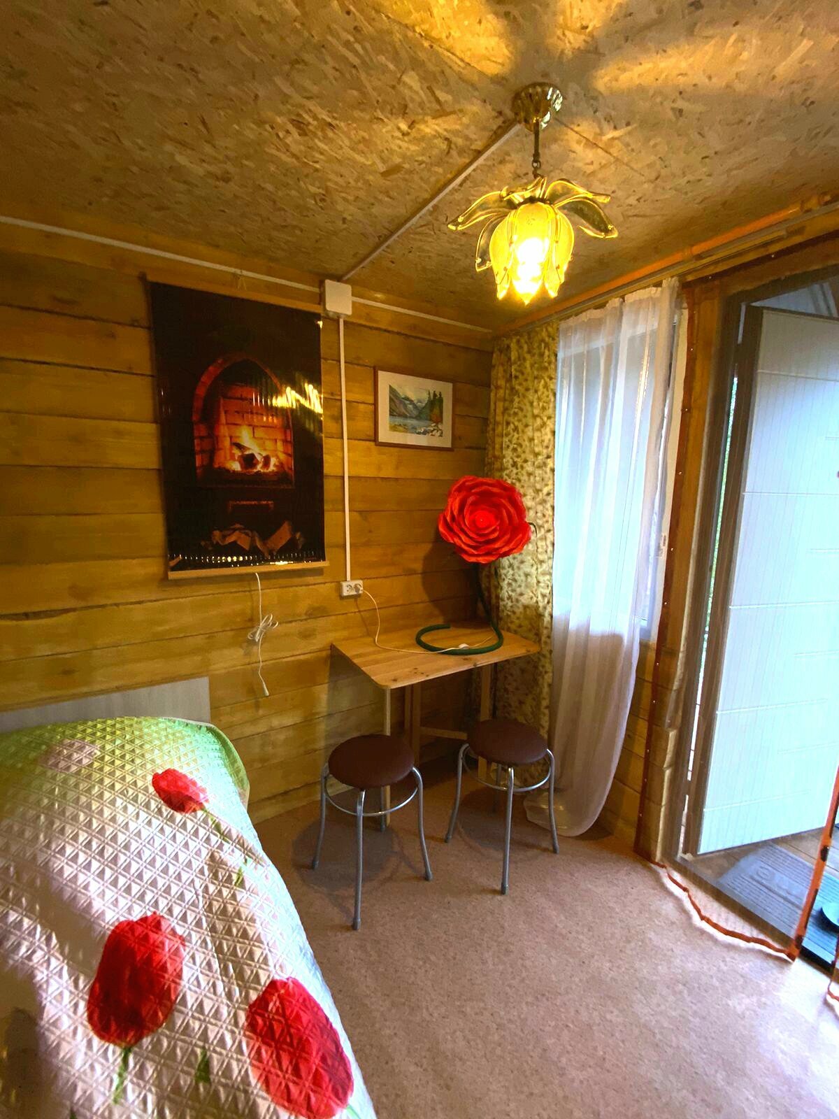 Двухместный номер с 1 кроватью и видом на озеро