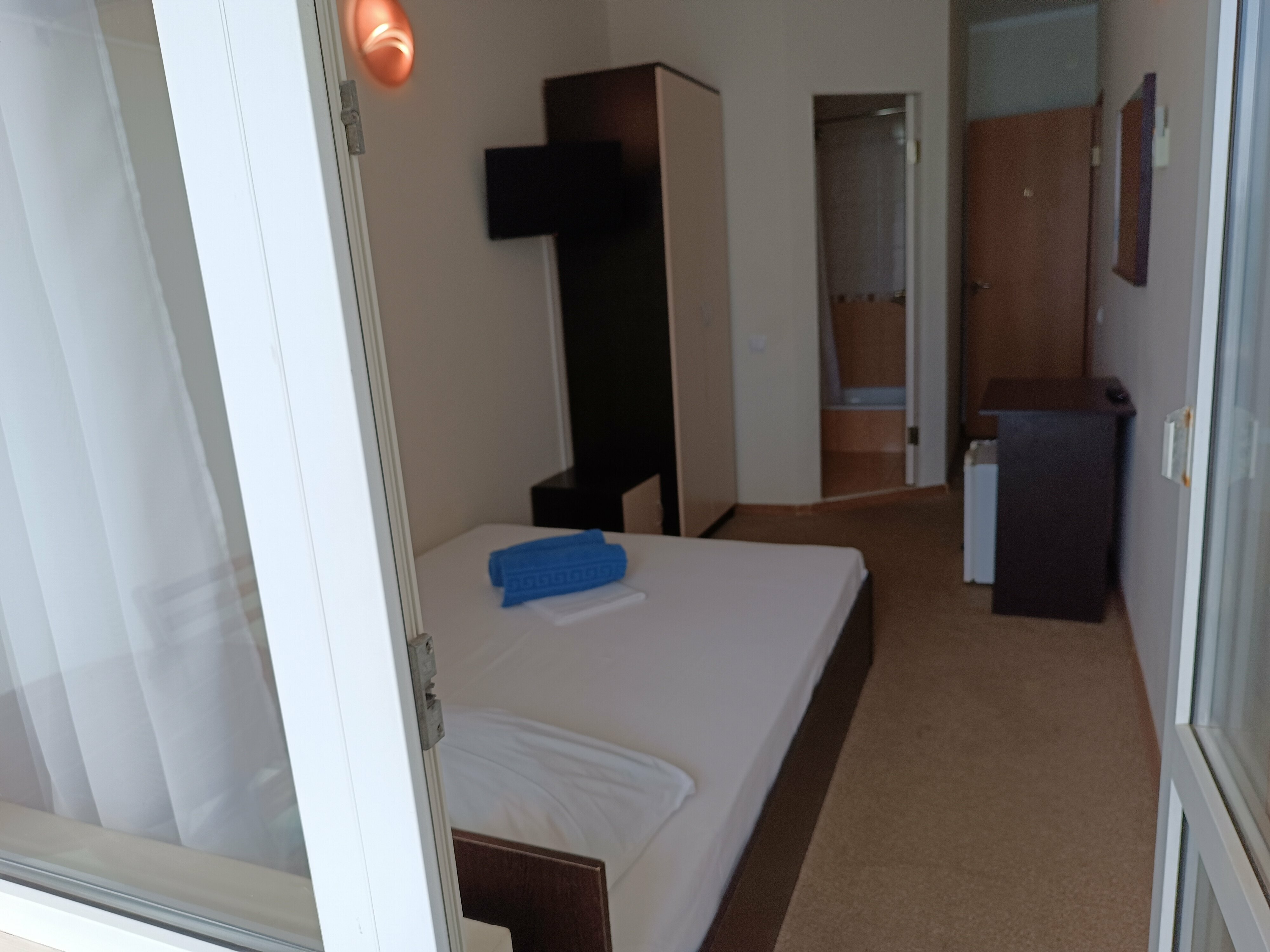 Двухместный номер с 1 кроватью и балконом, вид на море