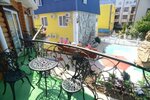 Двухместный номер с 1 кроватью и видом на бассейн в Роман