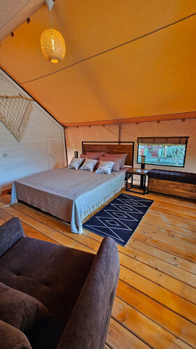 Трехместный номер с видом на бассейн в Океан