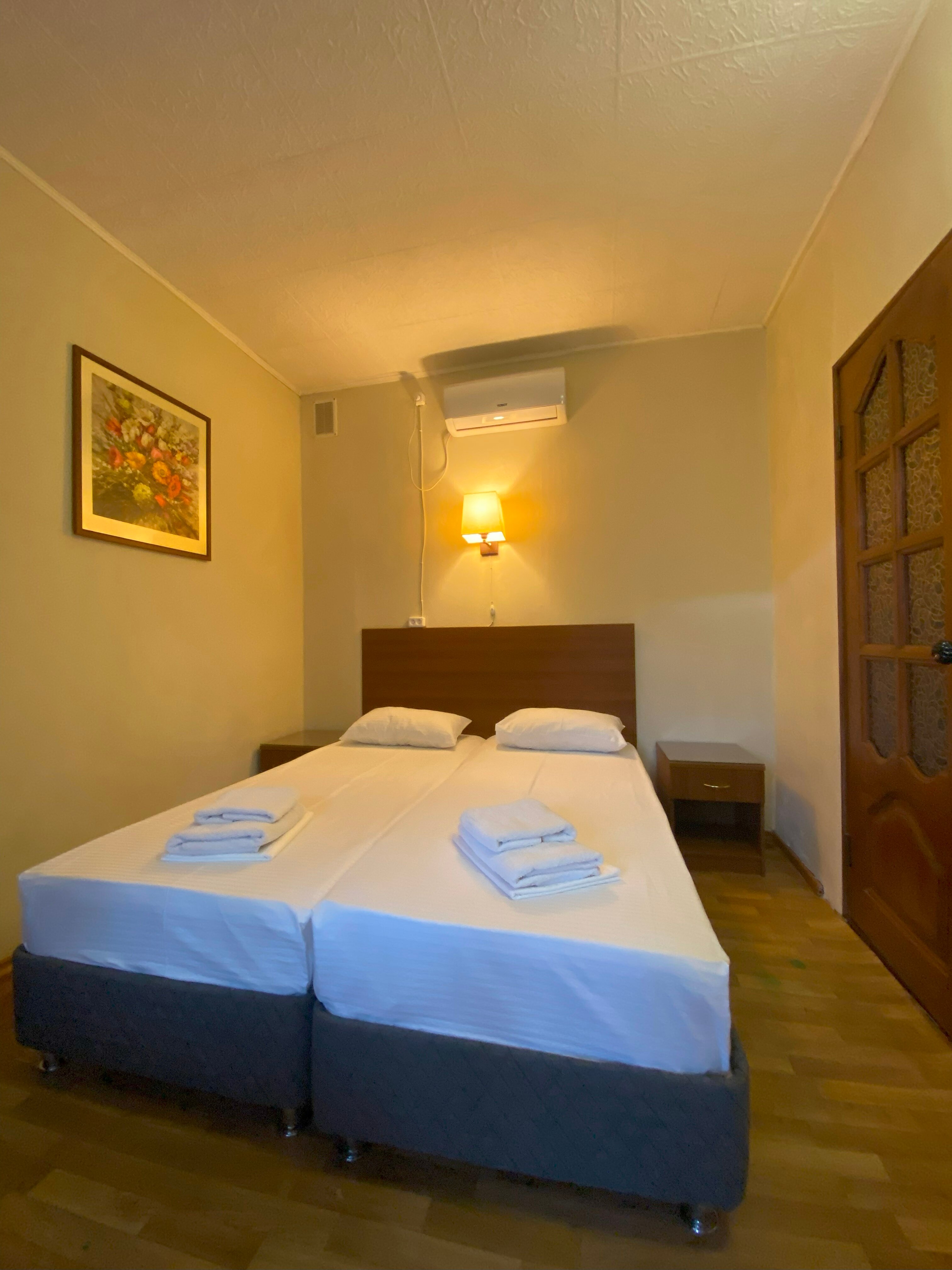 Двухместный номер с 2 отдельными кроватями и балконом