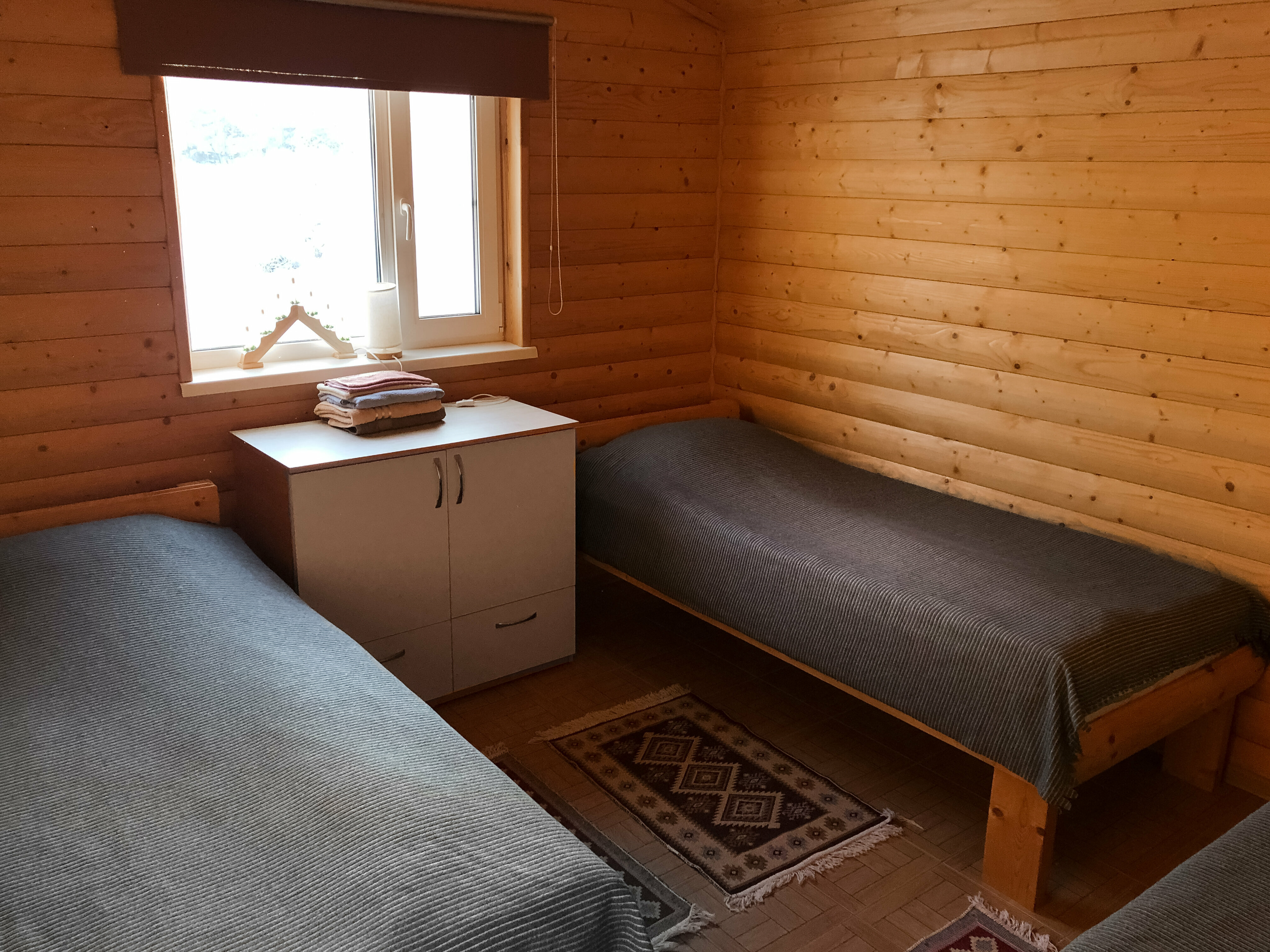 Трехместный номер с террасой