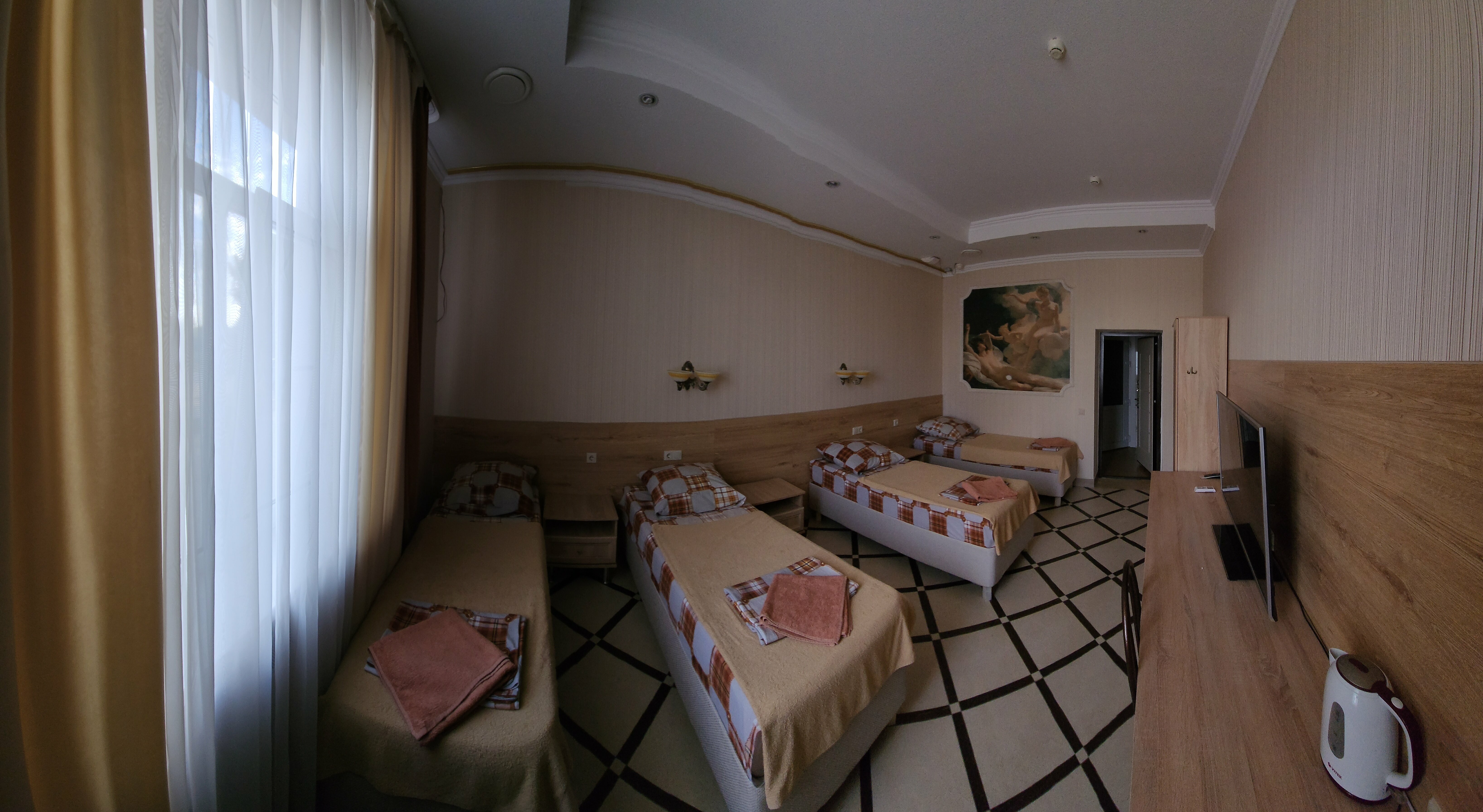 Стандартный четырехместный номер