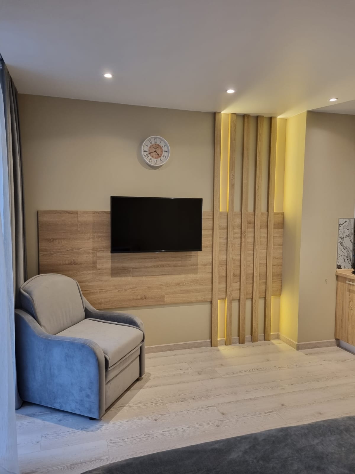 Двухместный номер с 1 кроватью и балконом