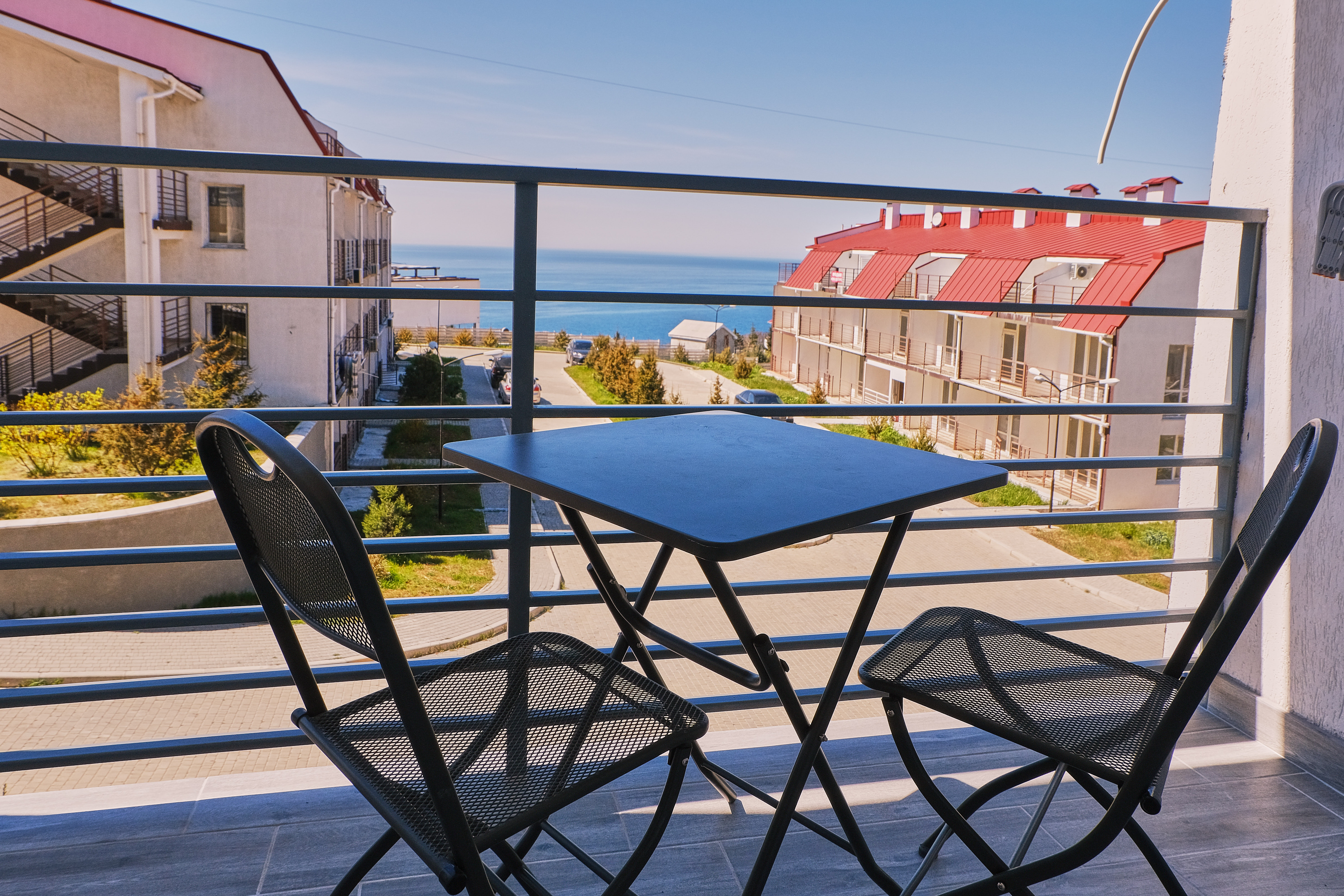 Апартаменты-студия с видом на море