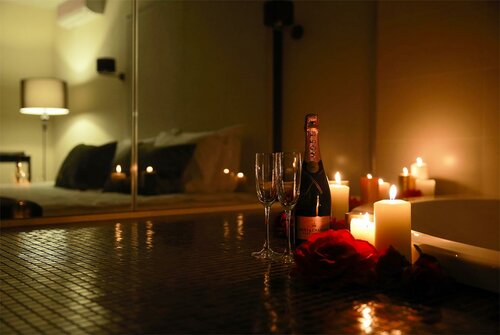 Люкс с балконом в Garden Hotel & SPA