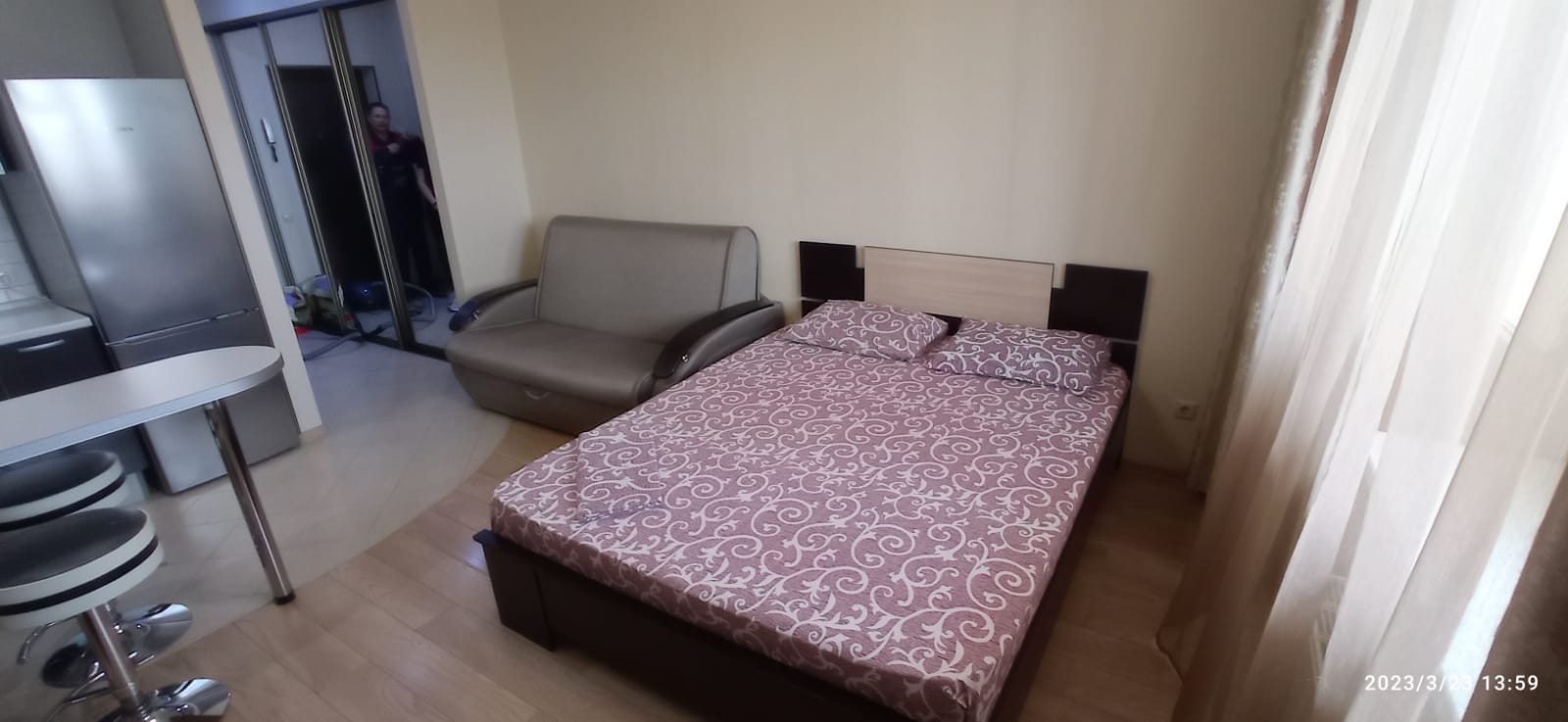 Четырехместный номер с видом на город