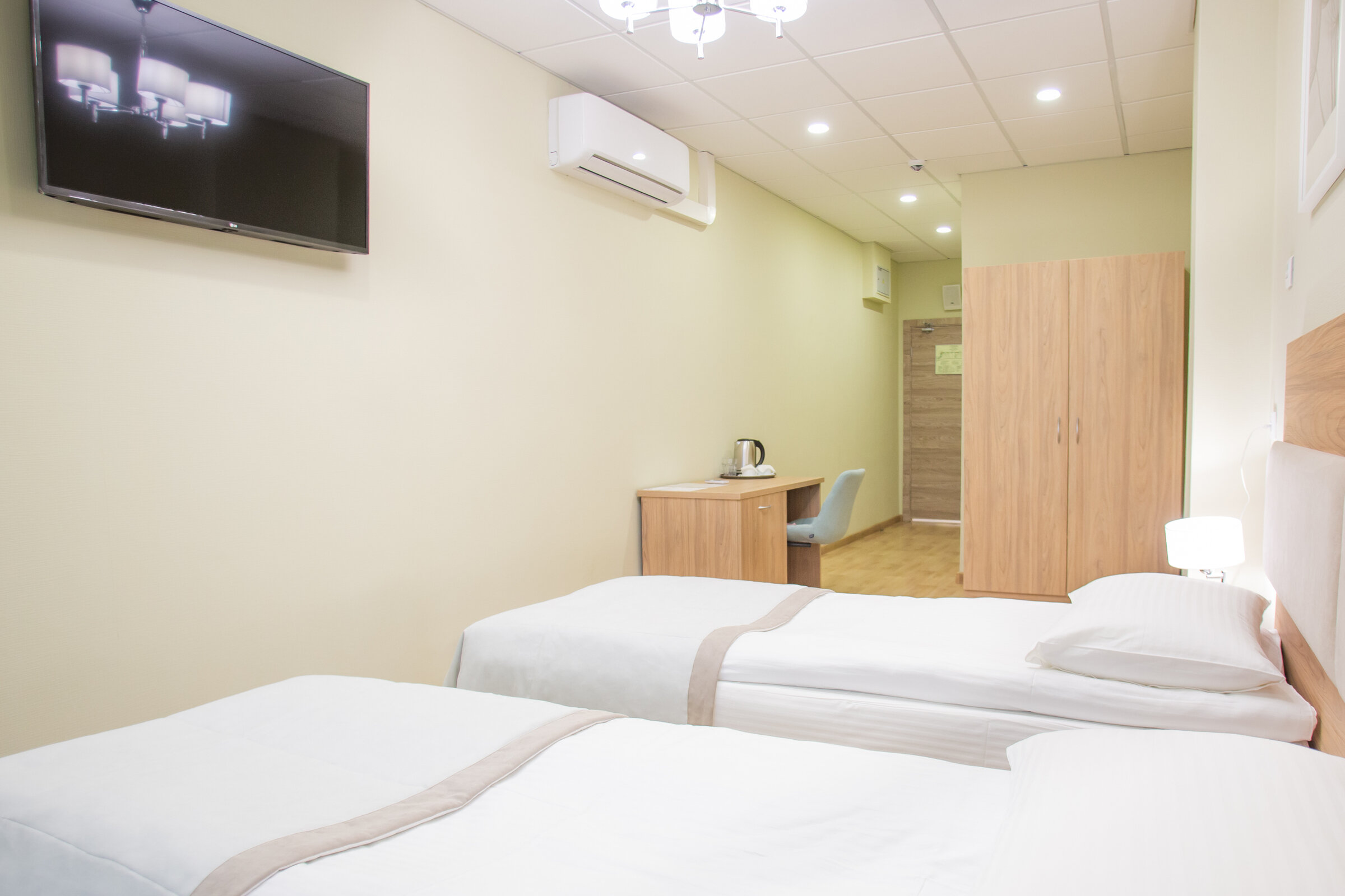 Стандартный двухместный номер с 1 кроватью или 2 отдельными кроватями