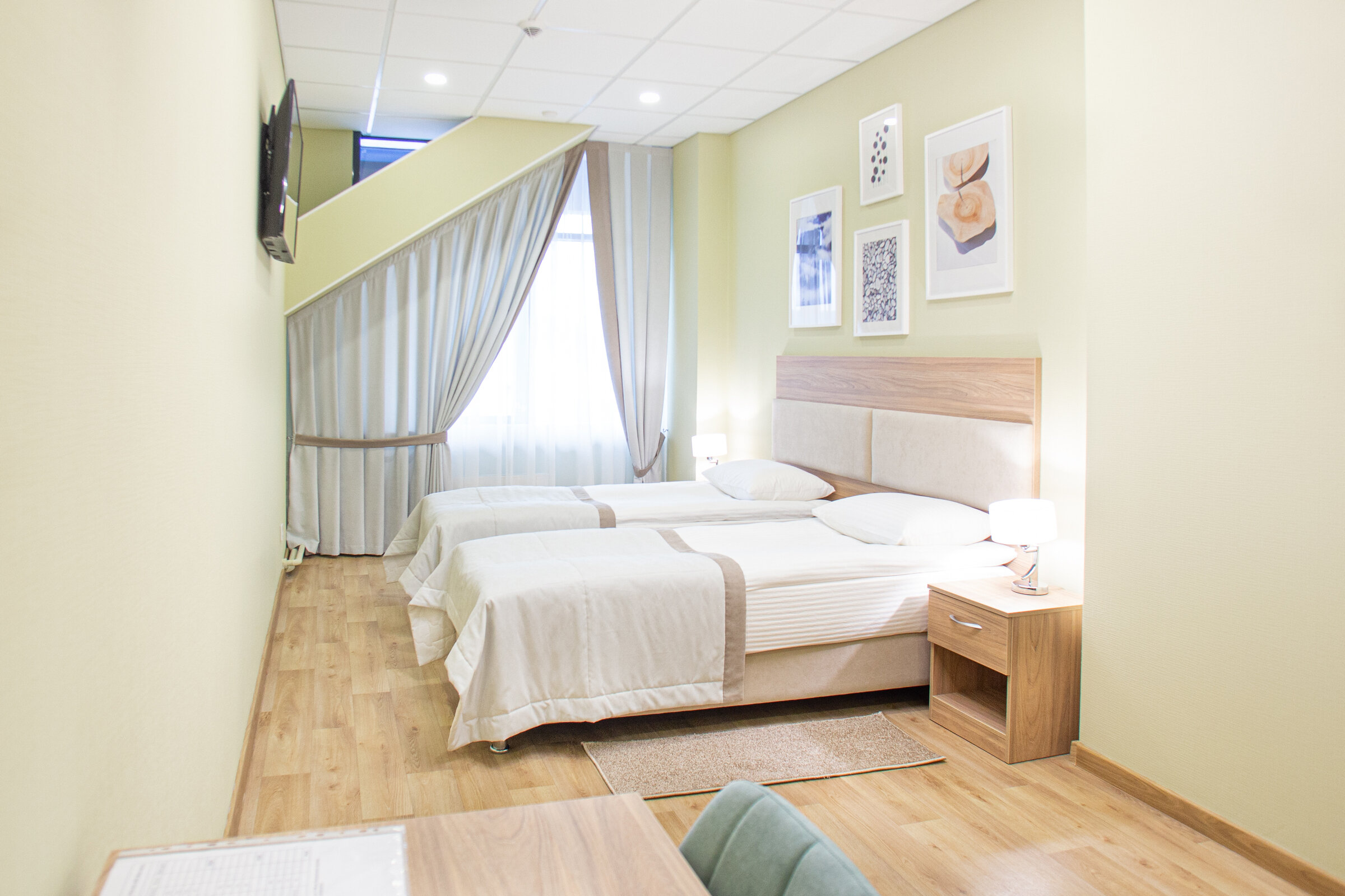 Бюджетный двухместный номер с 2 отдельными кроватями