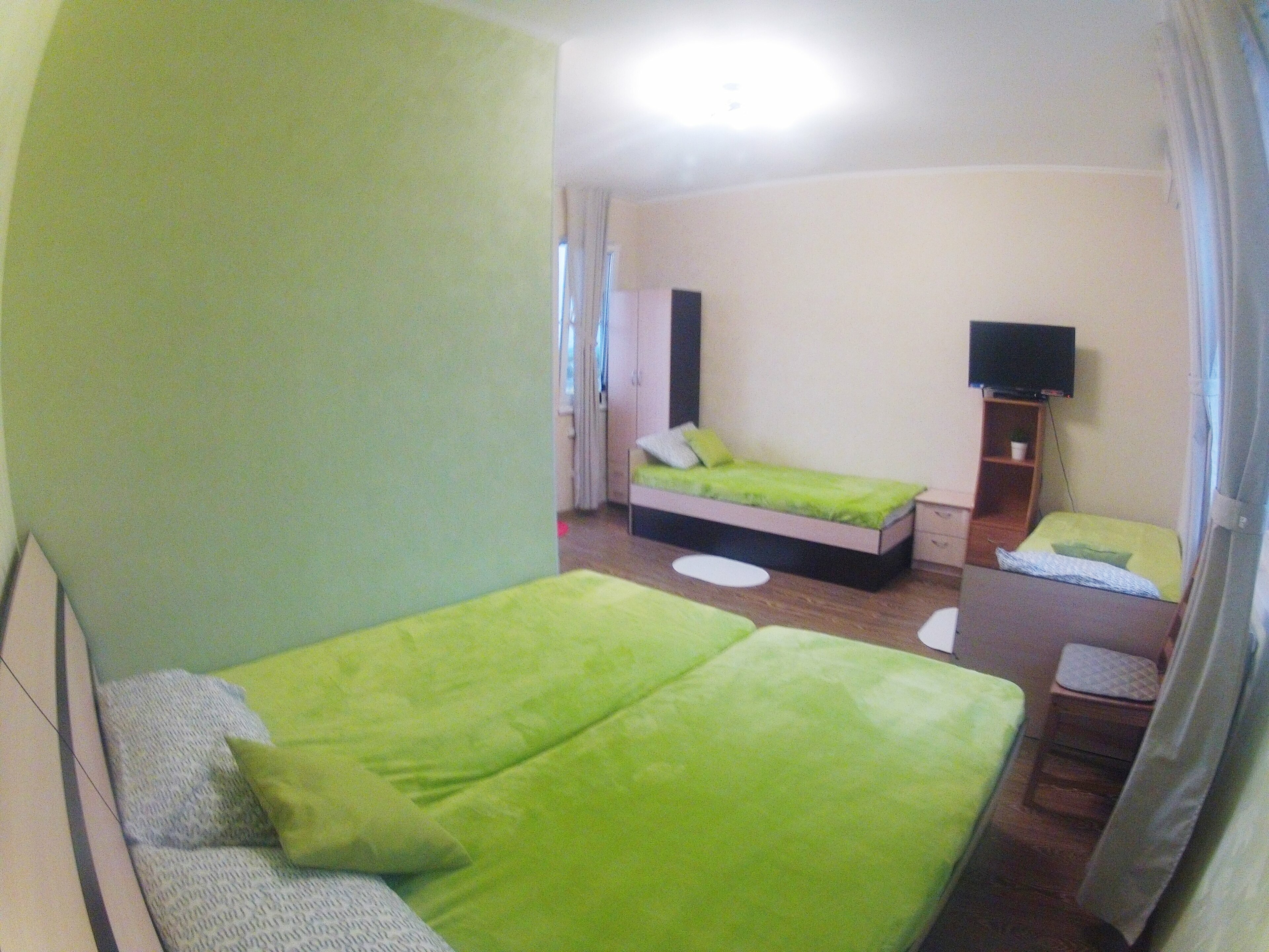 Четырехместный номер с видом на море