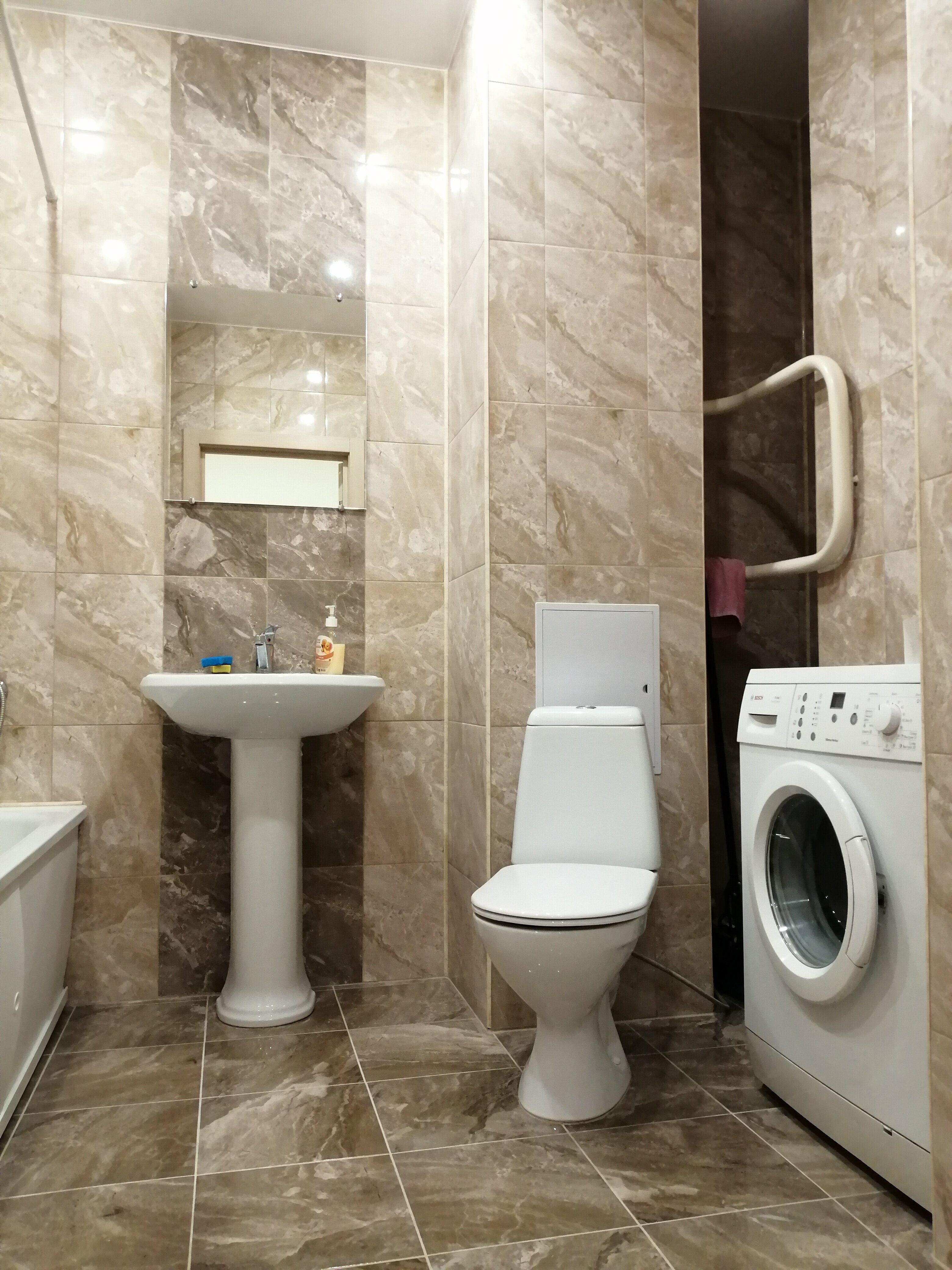 Cемейный номер с собственной ванной комнатой