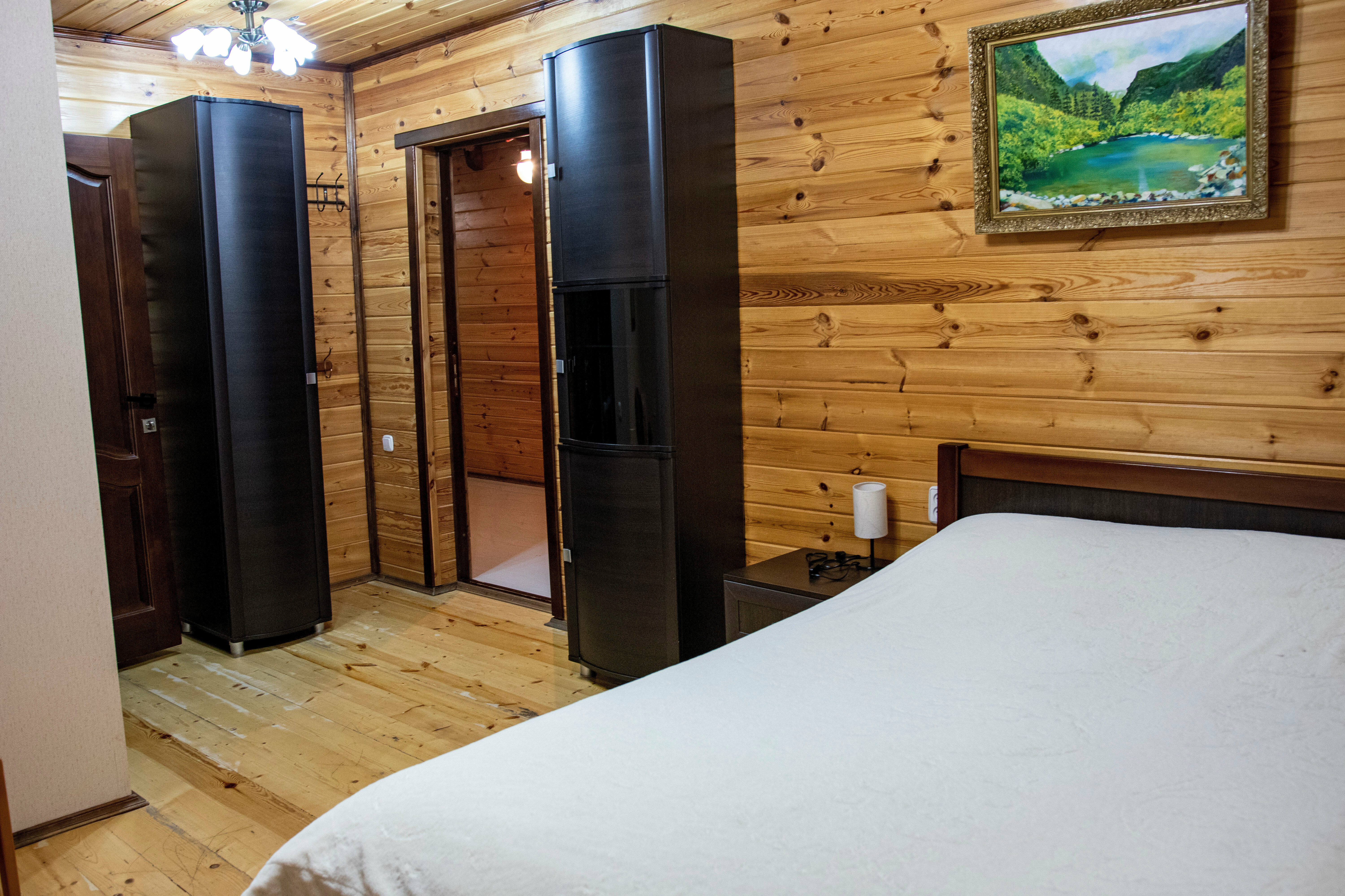 Двухместный номер с 1 кроватью и видом на горы