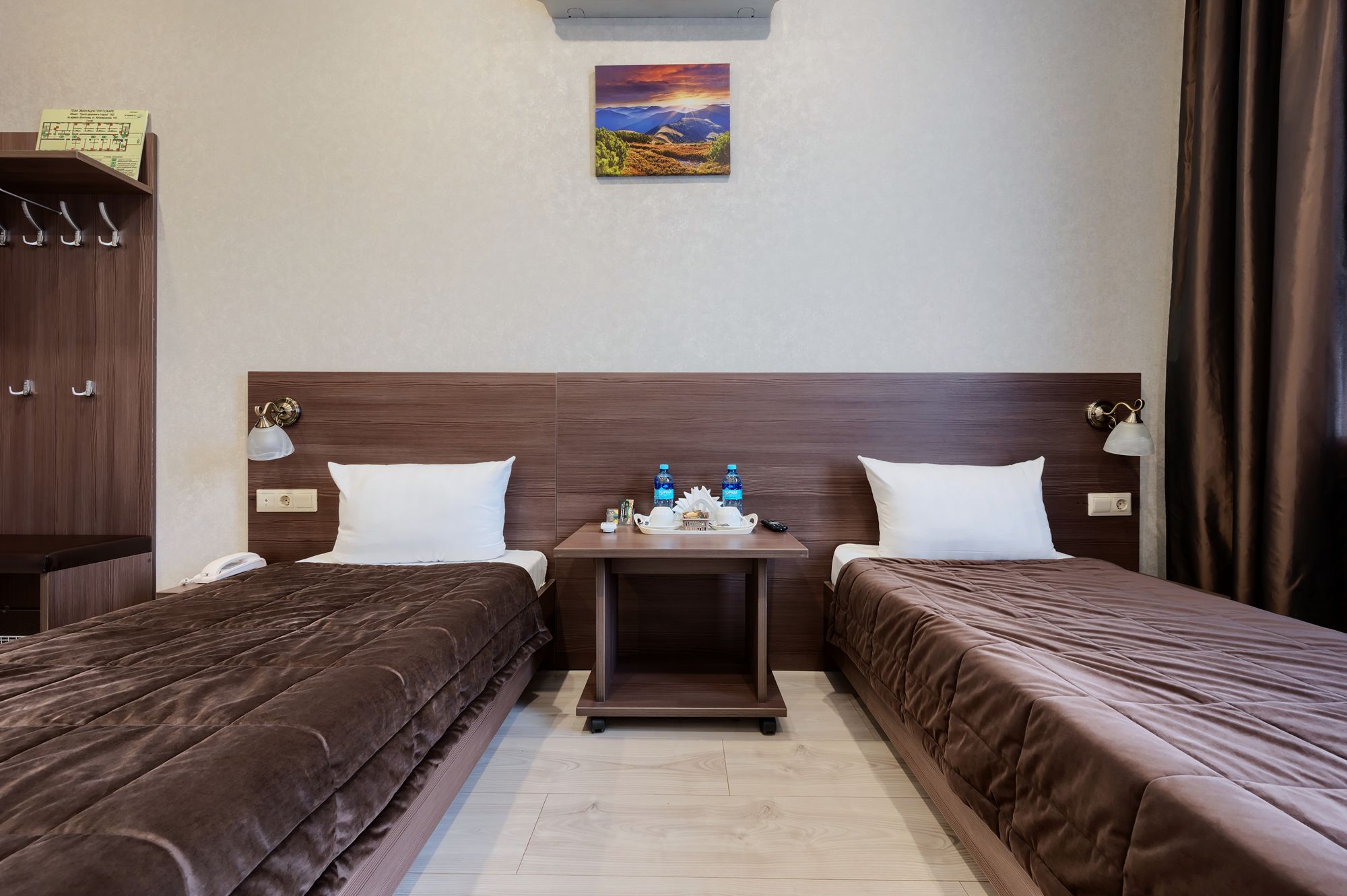 Бюджетный двухместный номер с 2 отдельными кроватями