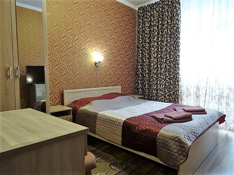 Двухместный номер с 1 кроватью и балконом