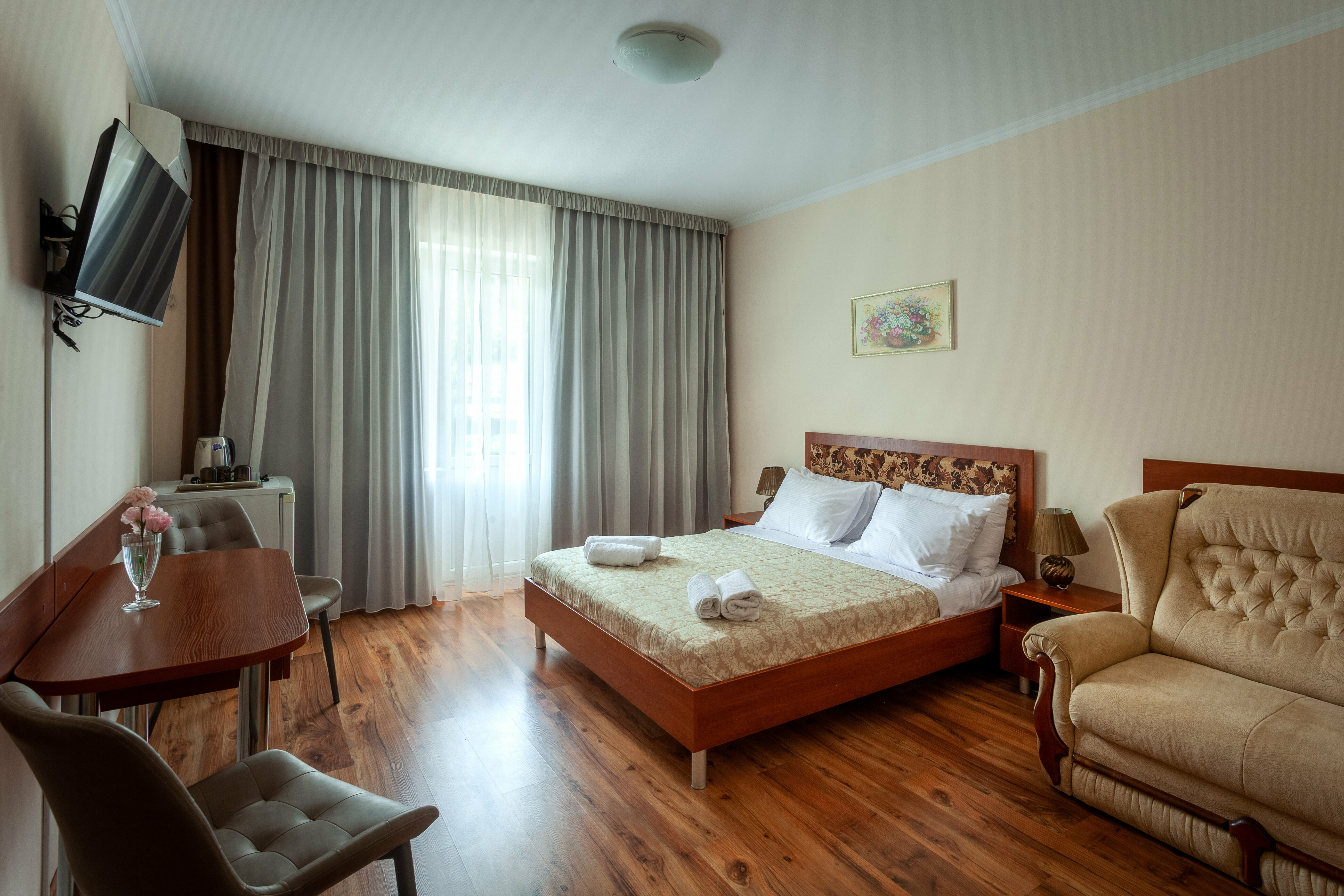 Трехместный номер Делюкс