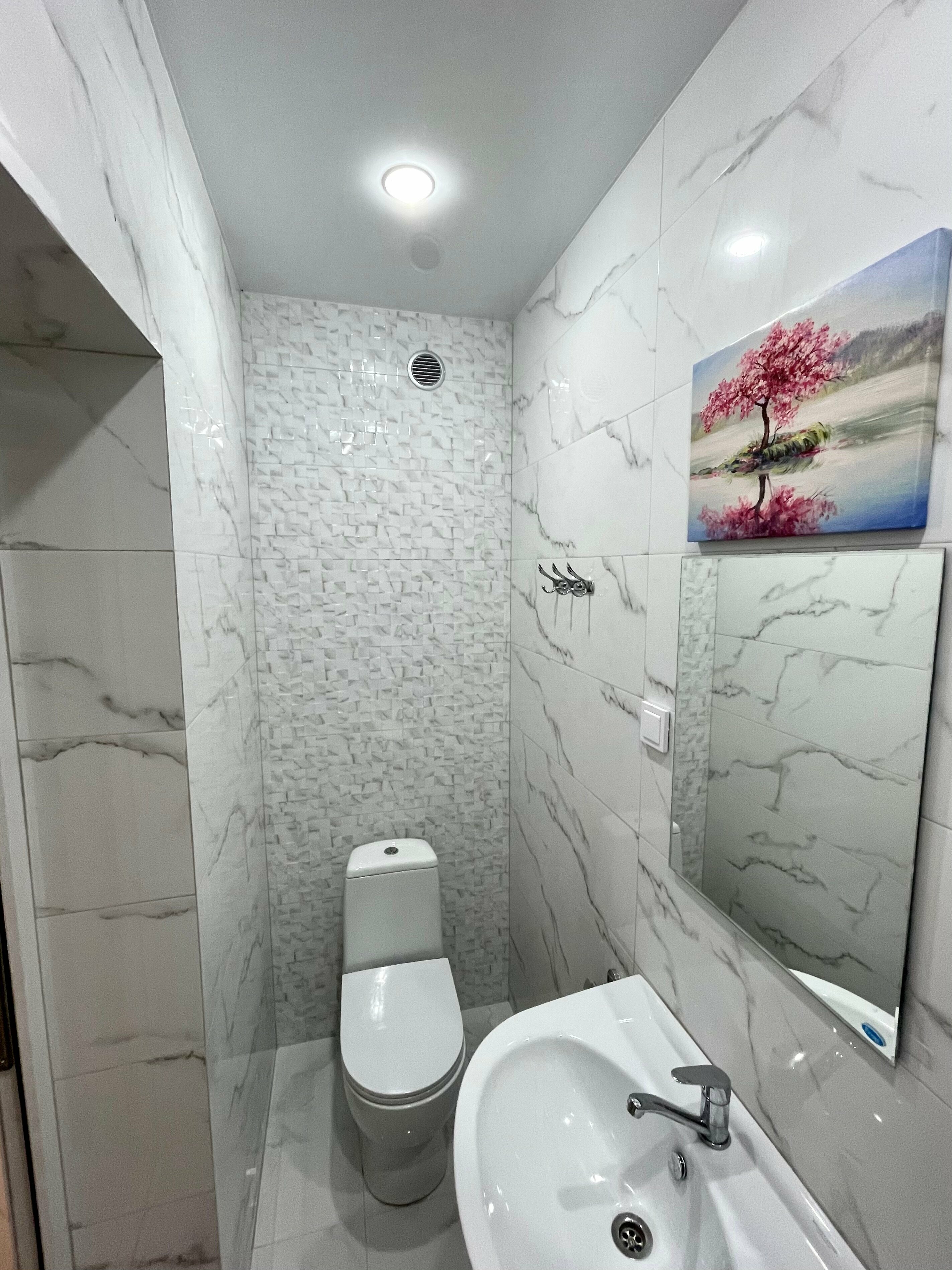 Двухместный номер с 1 кроватью и собственной ванной комнатой