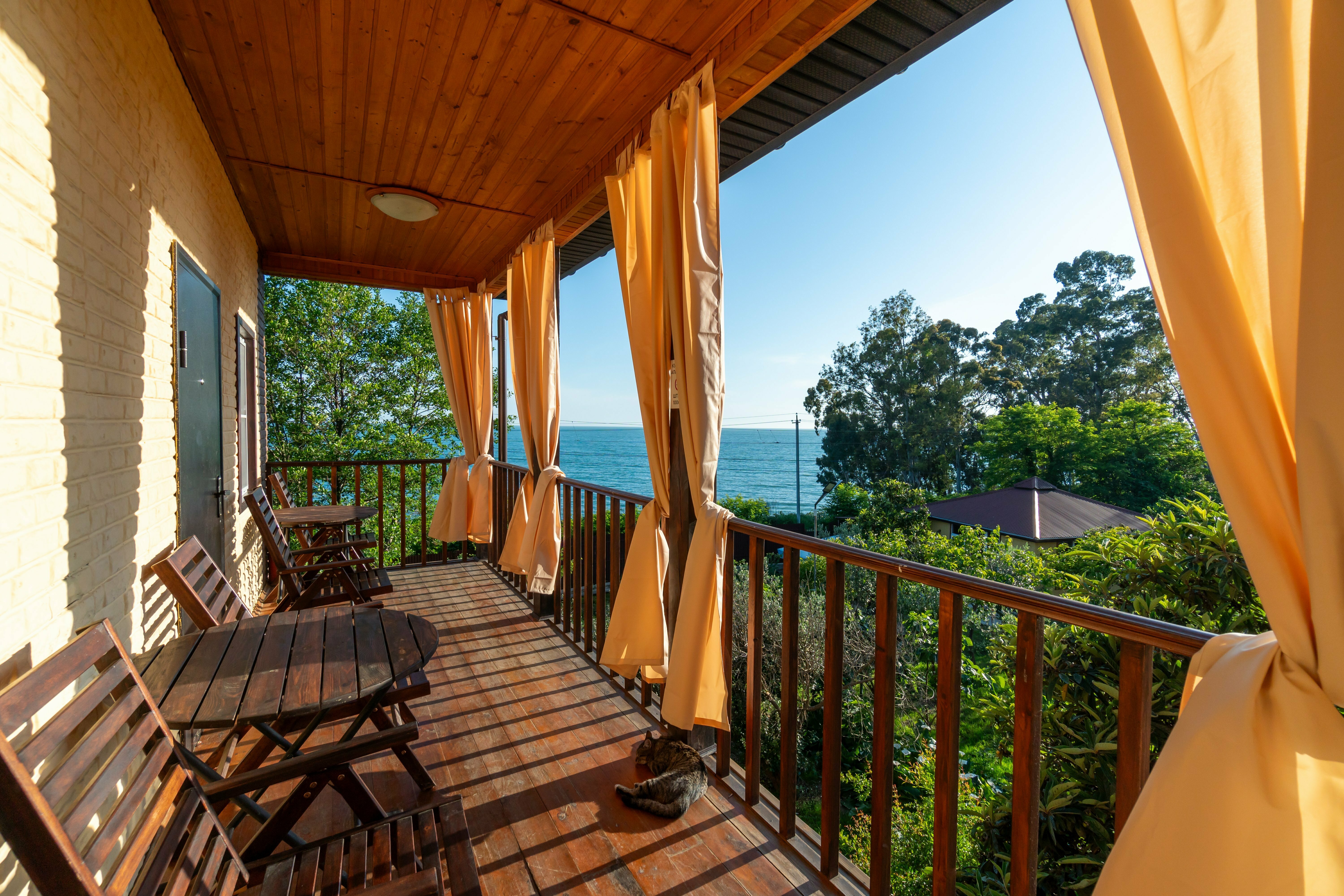 Семейный номер с видом на море