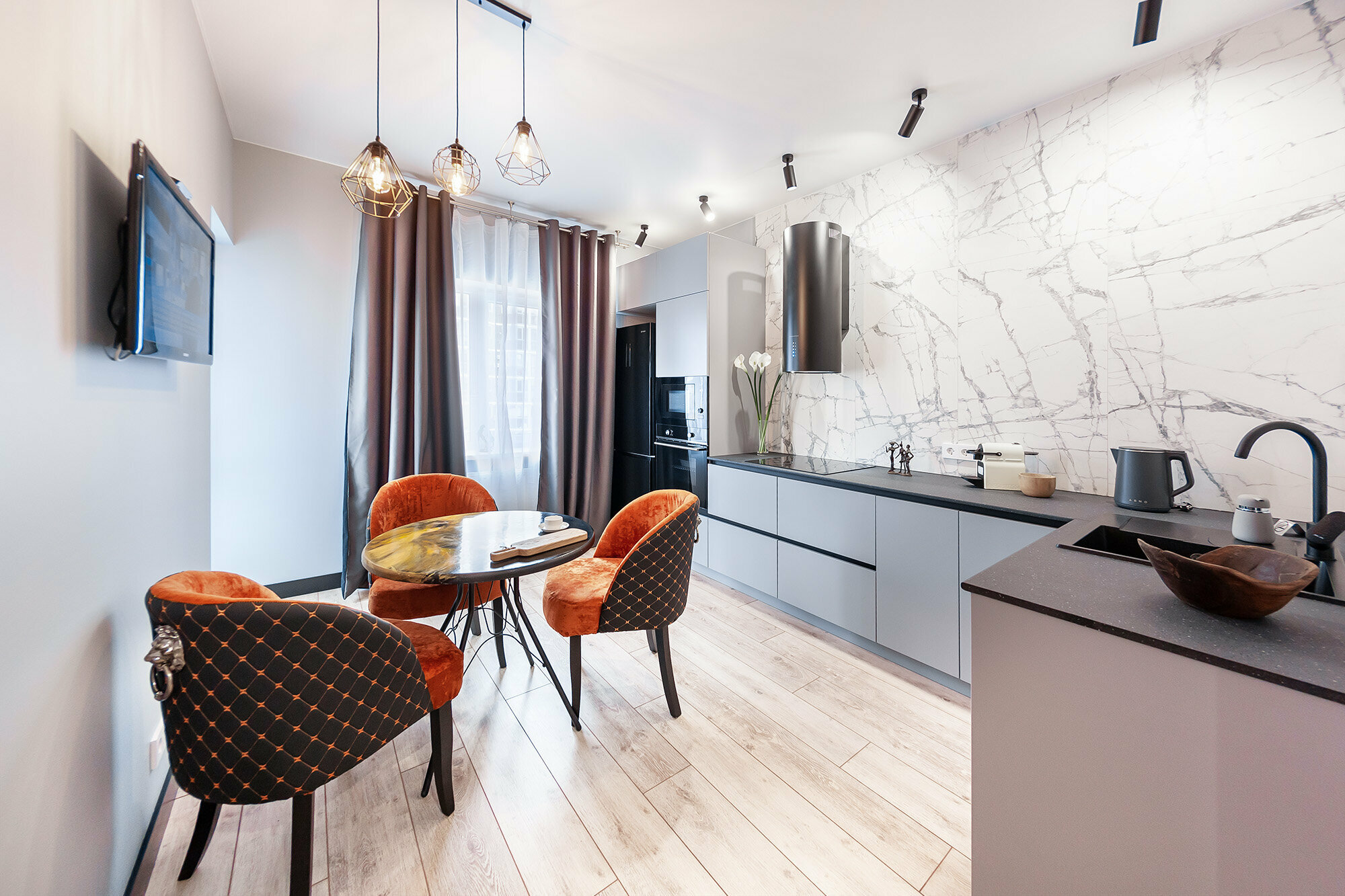 Апартаменты с 1 спальней