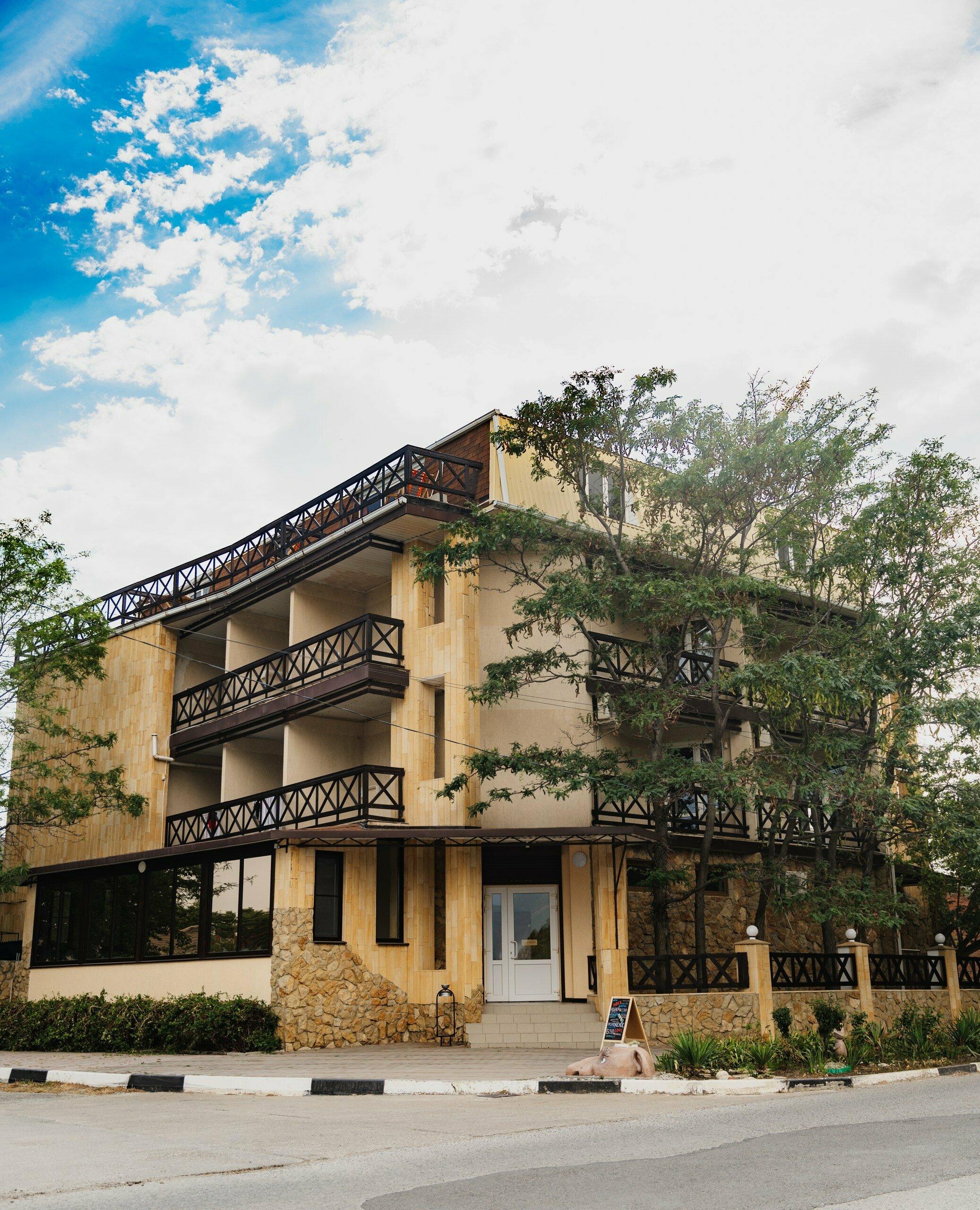 Двухместный номер с 1 кроватью и балконом, вид на море