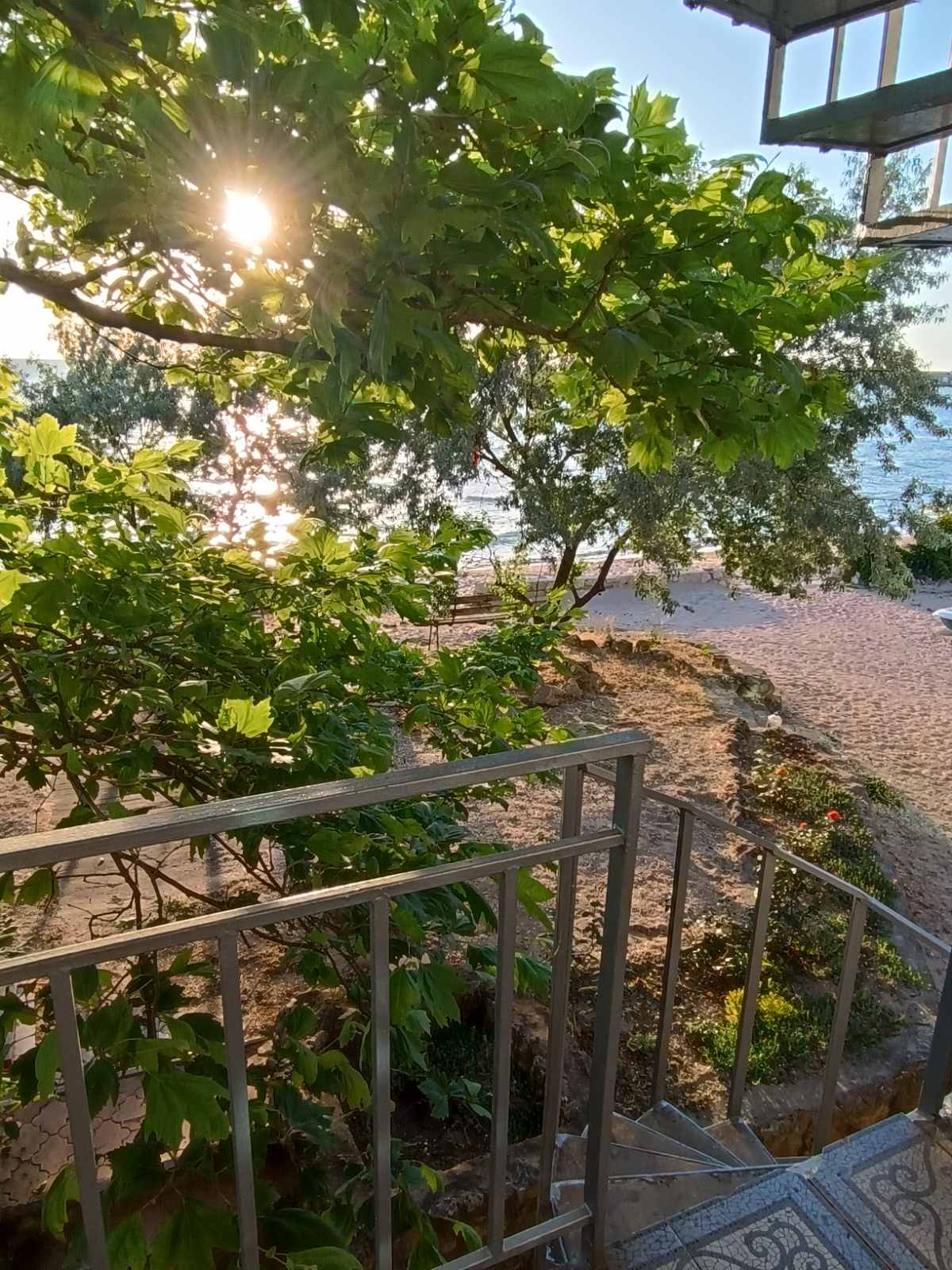 Четырехместный номер с видом на море