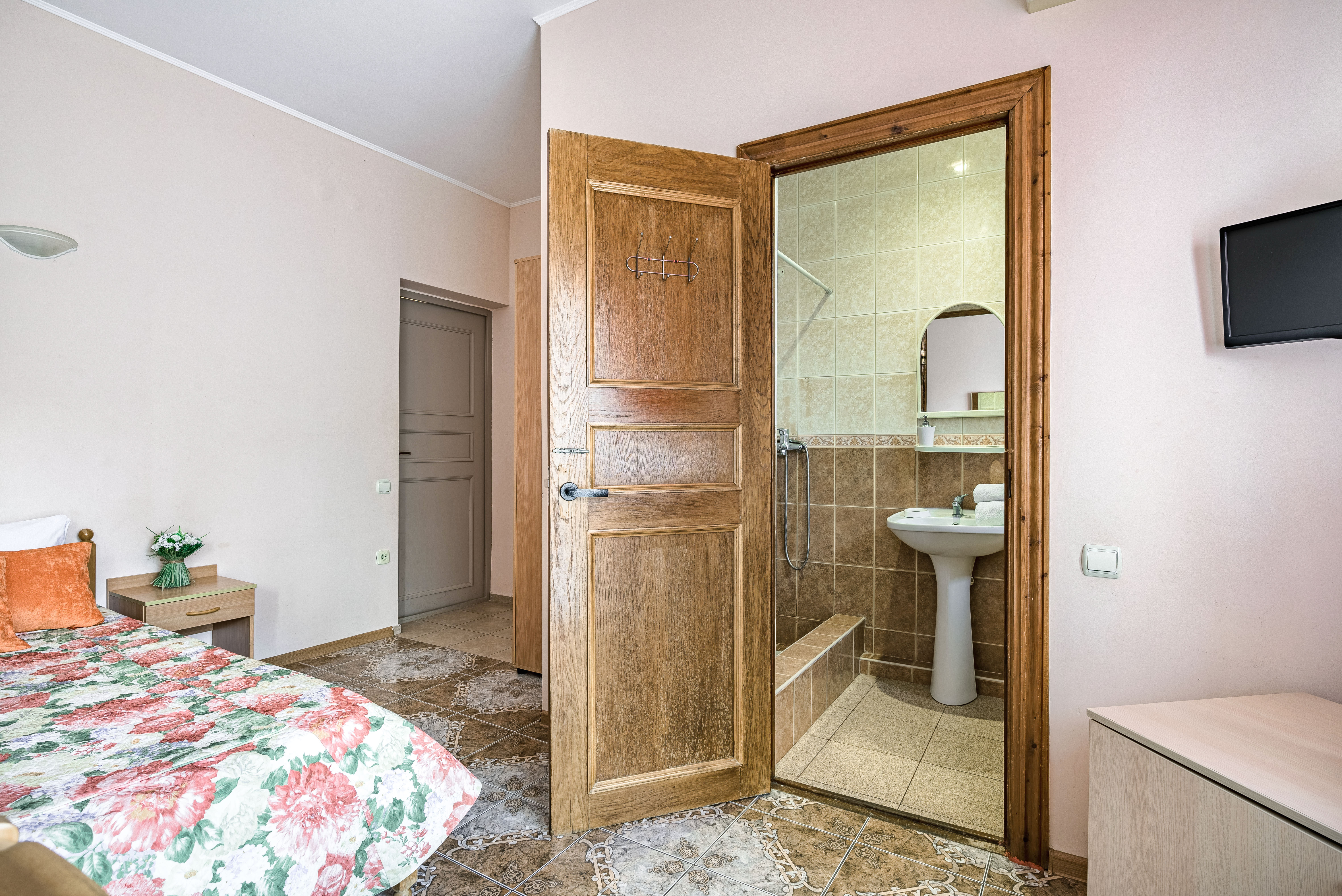 Двухместный номер с 2 отдельными кроватями и балконом