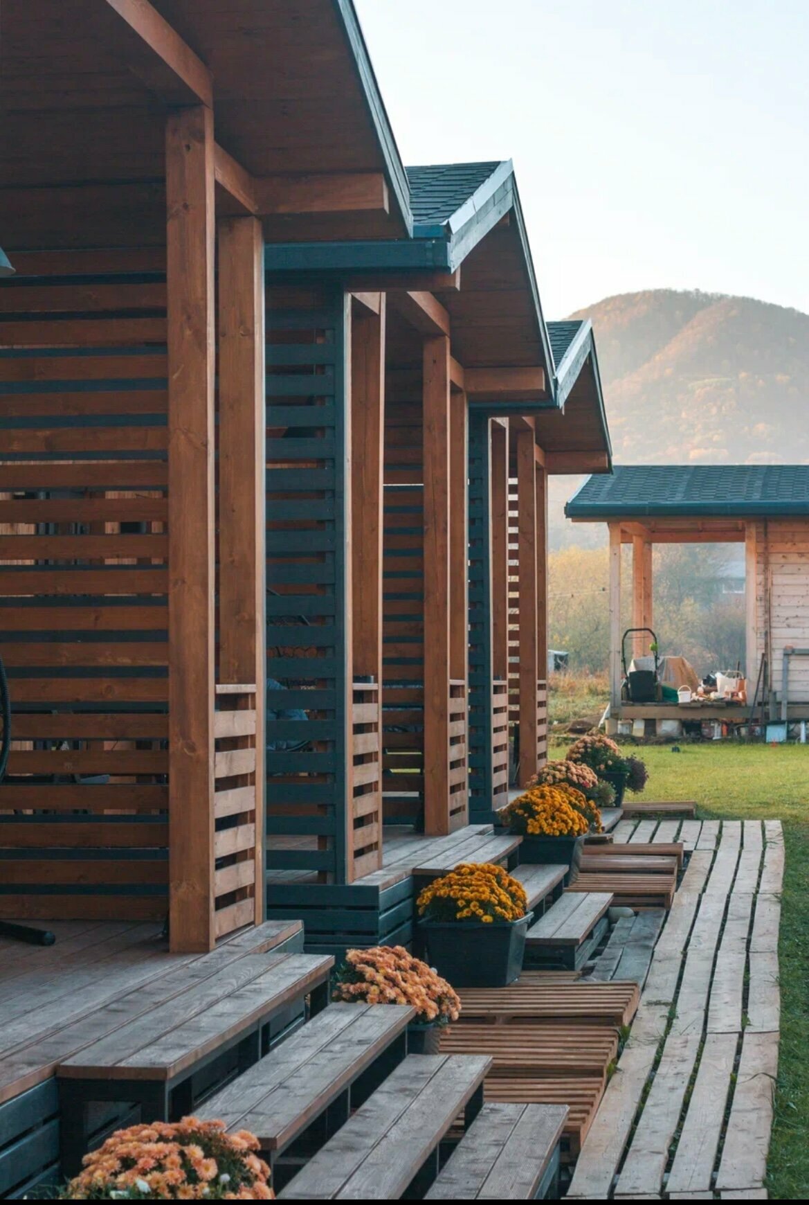 Дом с видом на горы