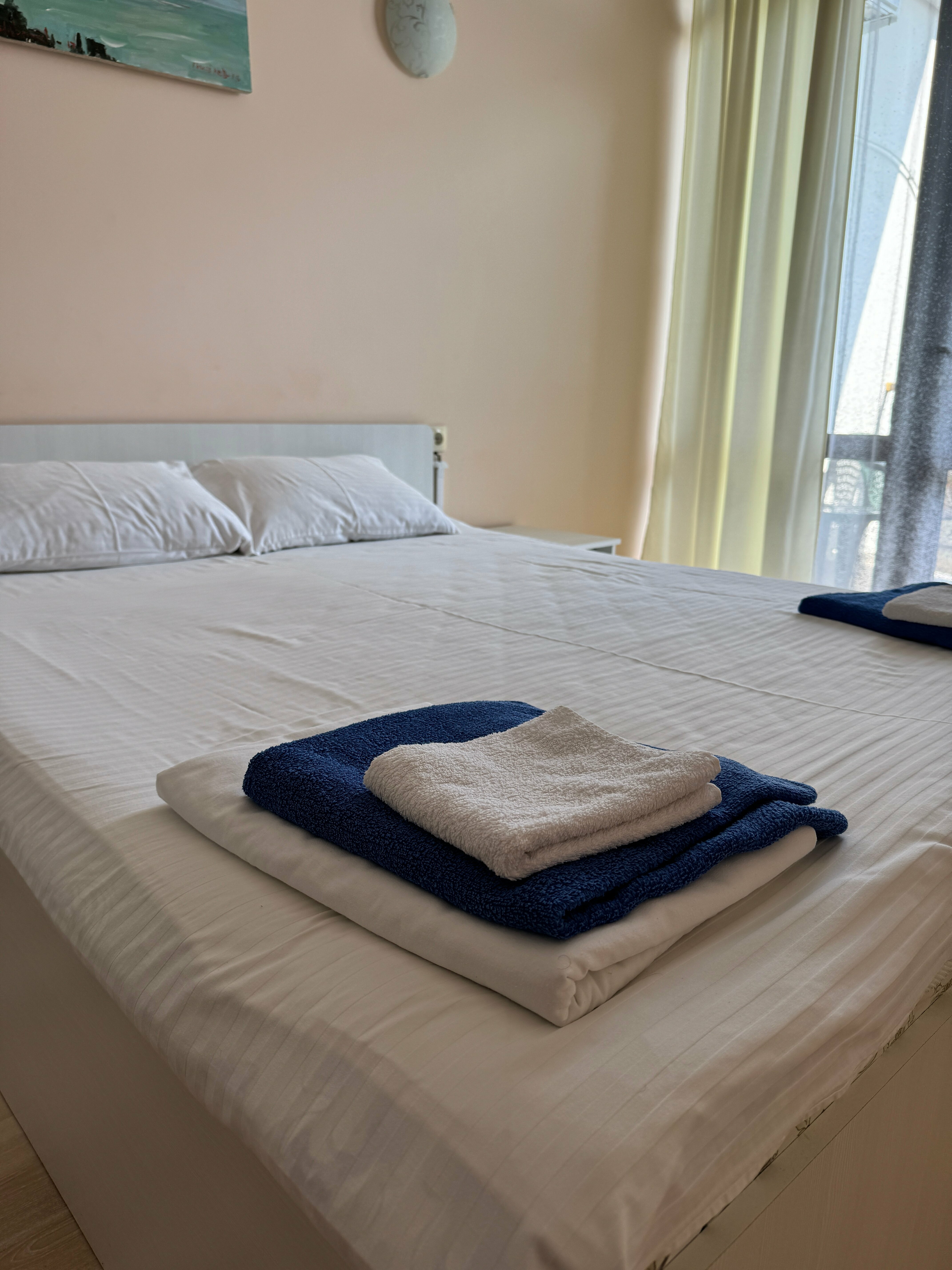 Двухместный номер с 1 кроватью и балконом, вид на море