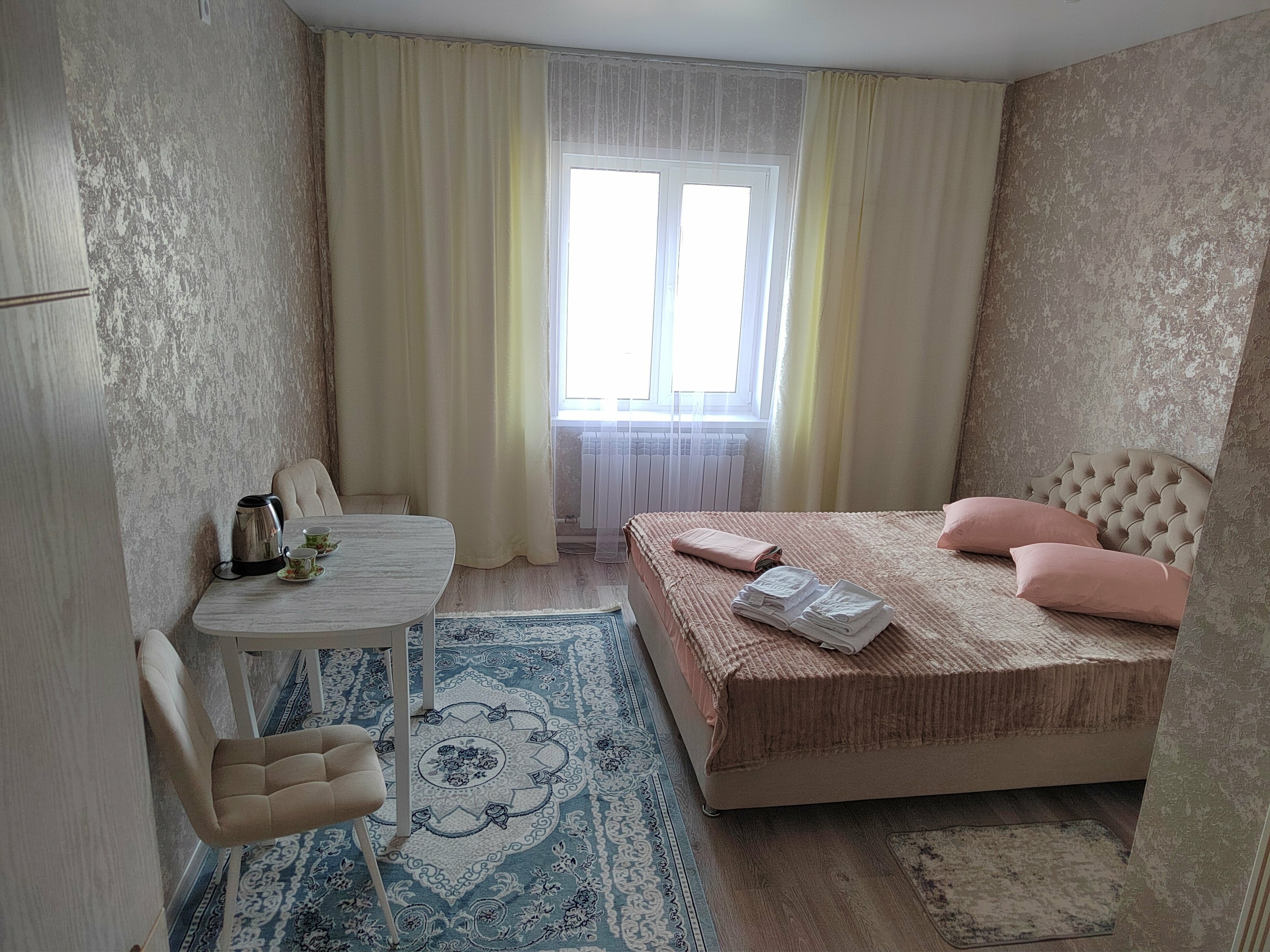 Двухместный номер с 1 кроватью и видом на горы