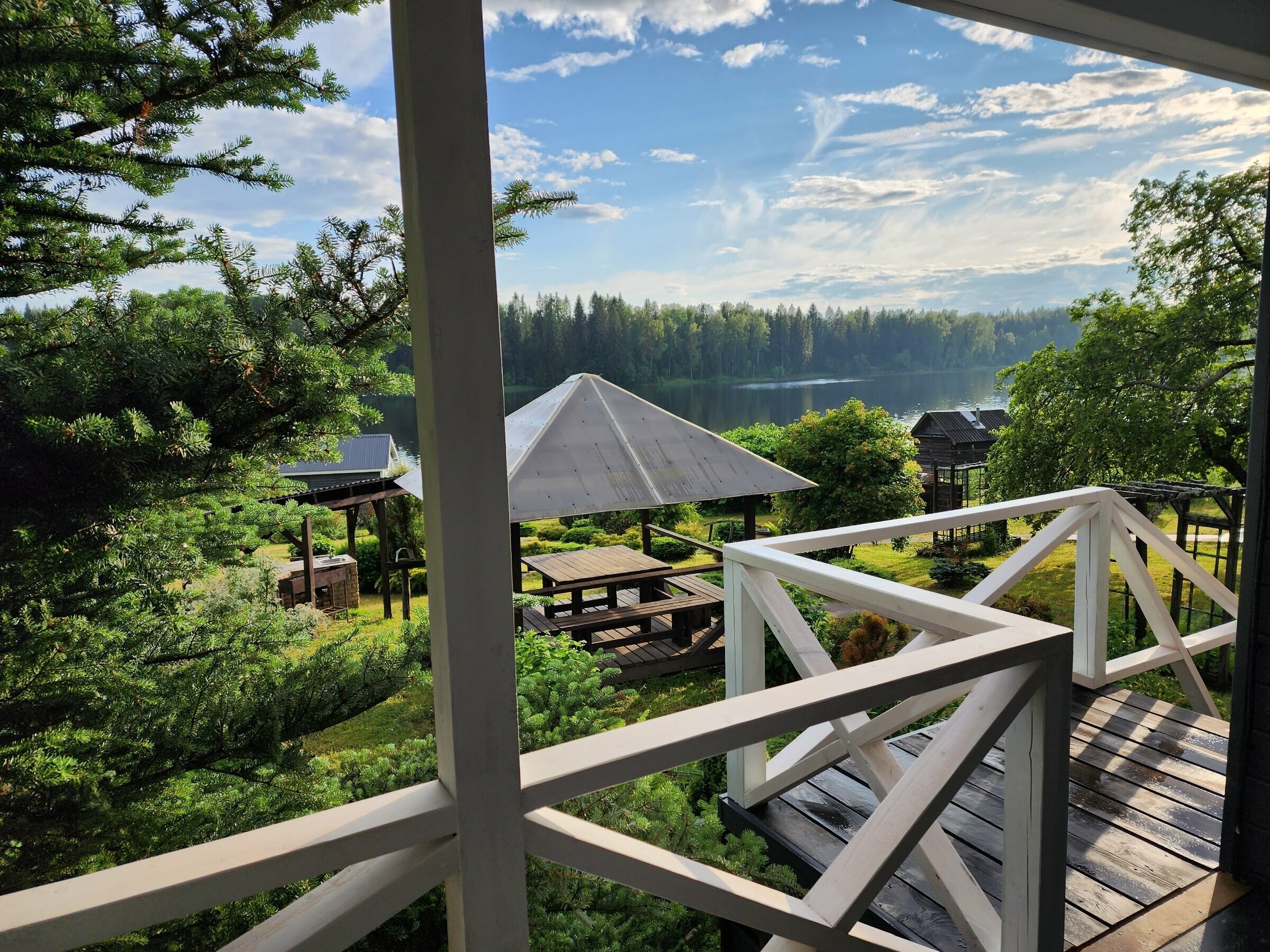 Апартаменты с видом на озеро